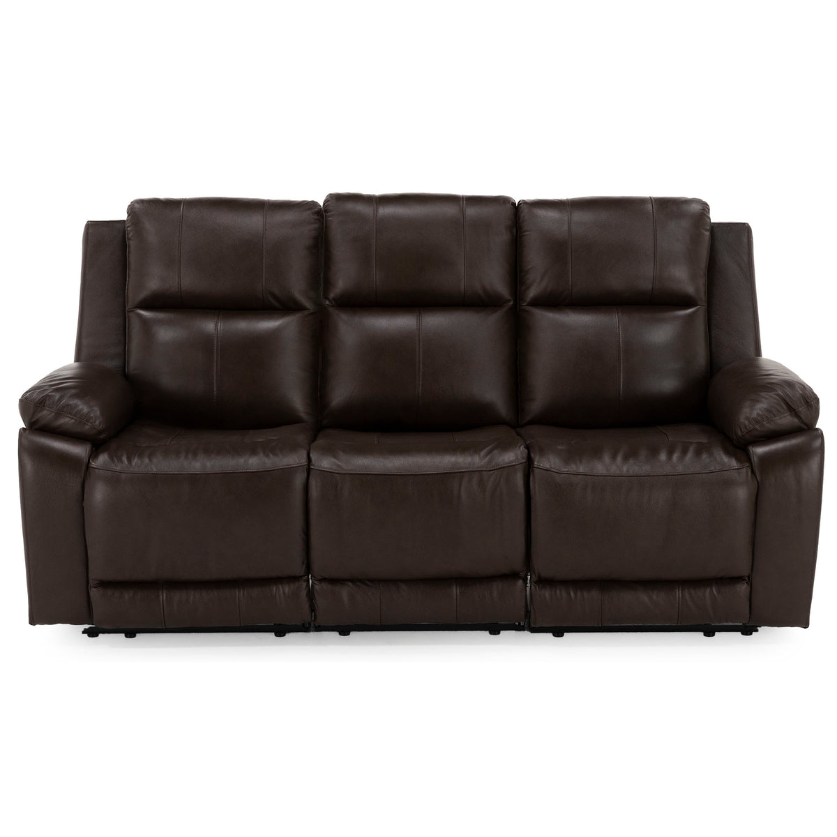 Palace 3-Pc. Leather Reclining Sofa