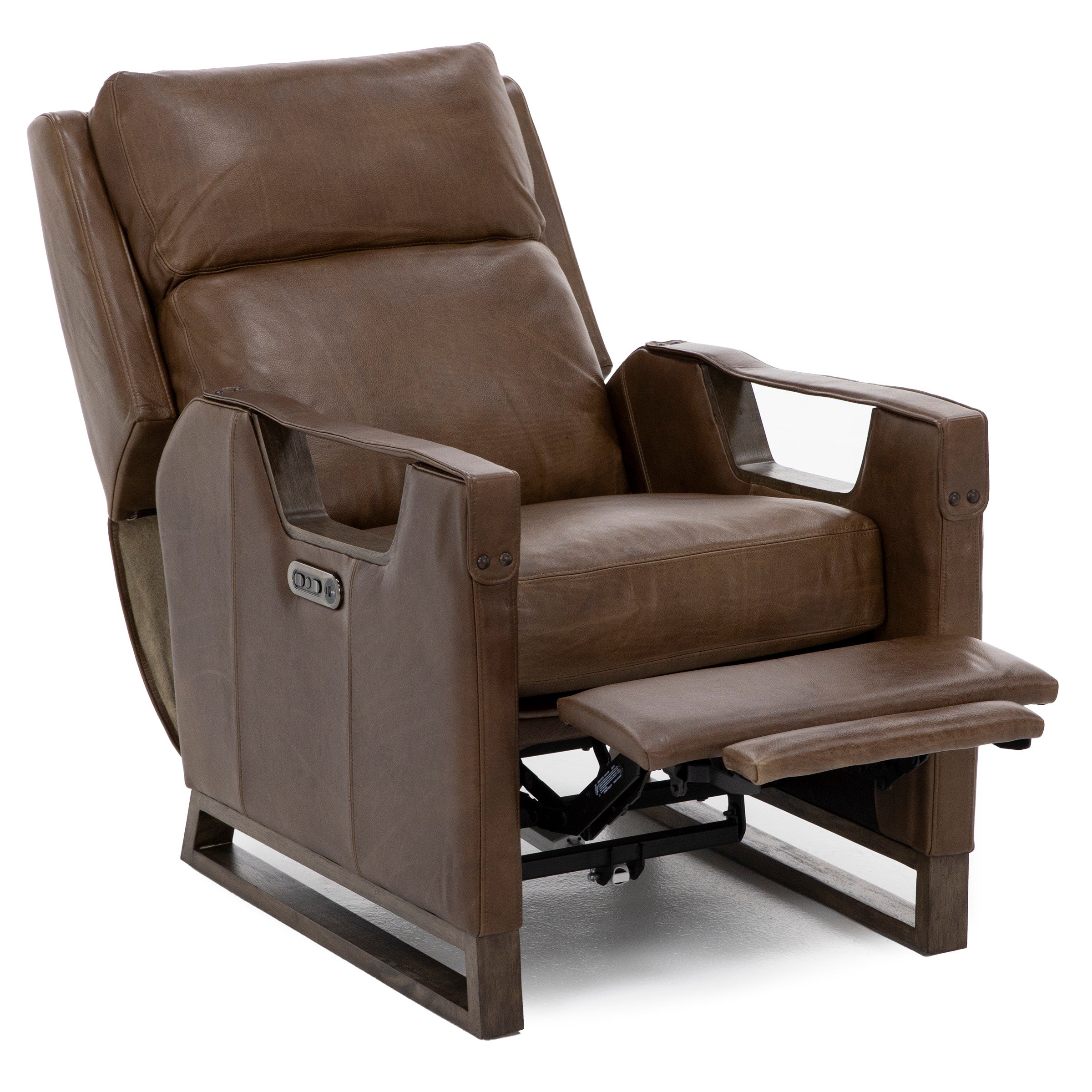 Relik Leather Power Headrest Recliner