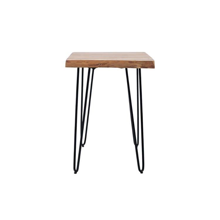 Live Edge Chairside Table