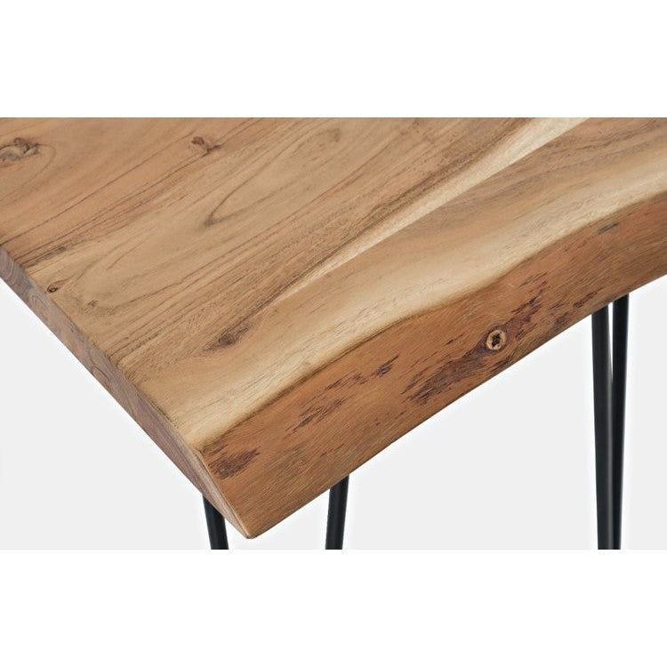 Live Edge Chairside Table