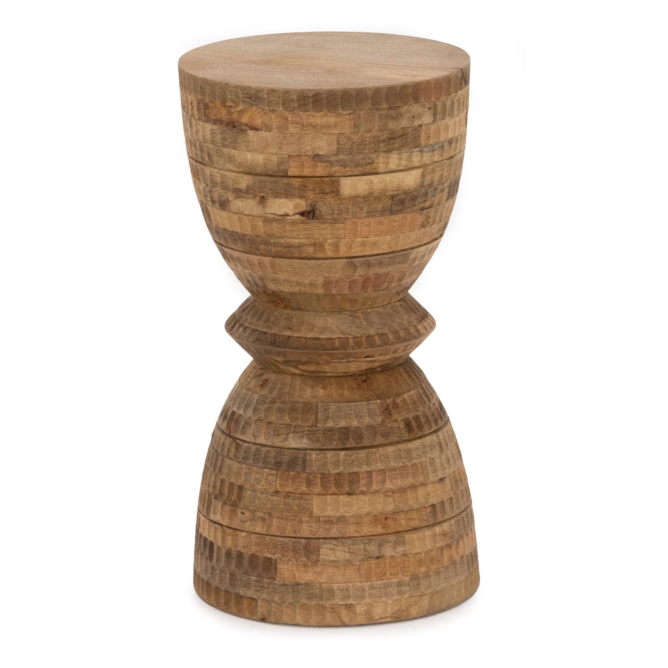 Gibson Natural Chairside Table