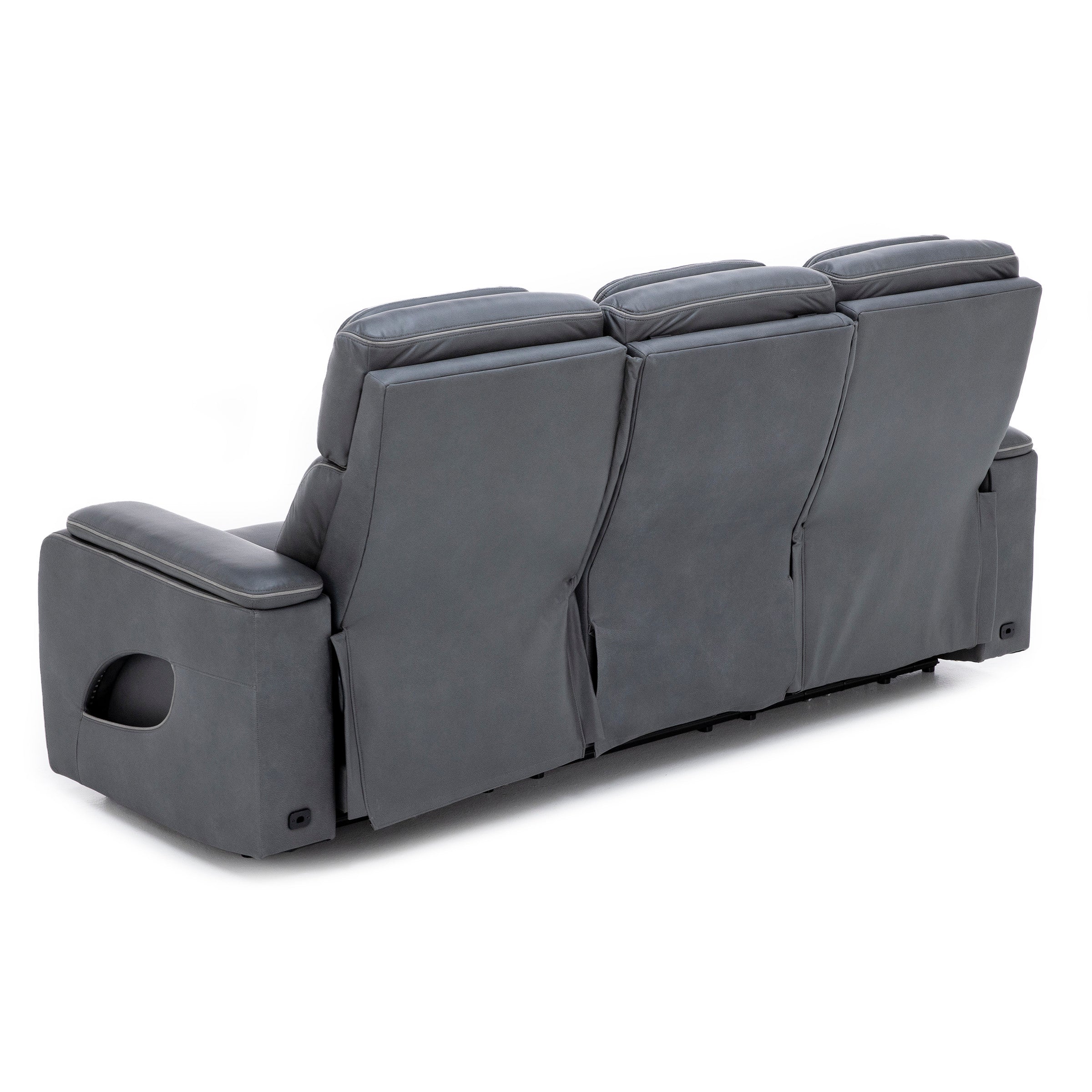 Torino Fully Loaded Zero Gravity Reclining Sofa With Air Massage, Heat, Drop Down Table and Lights