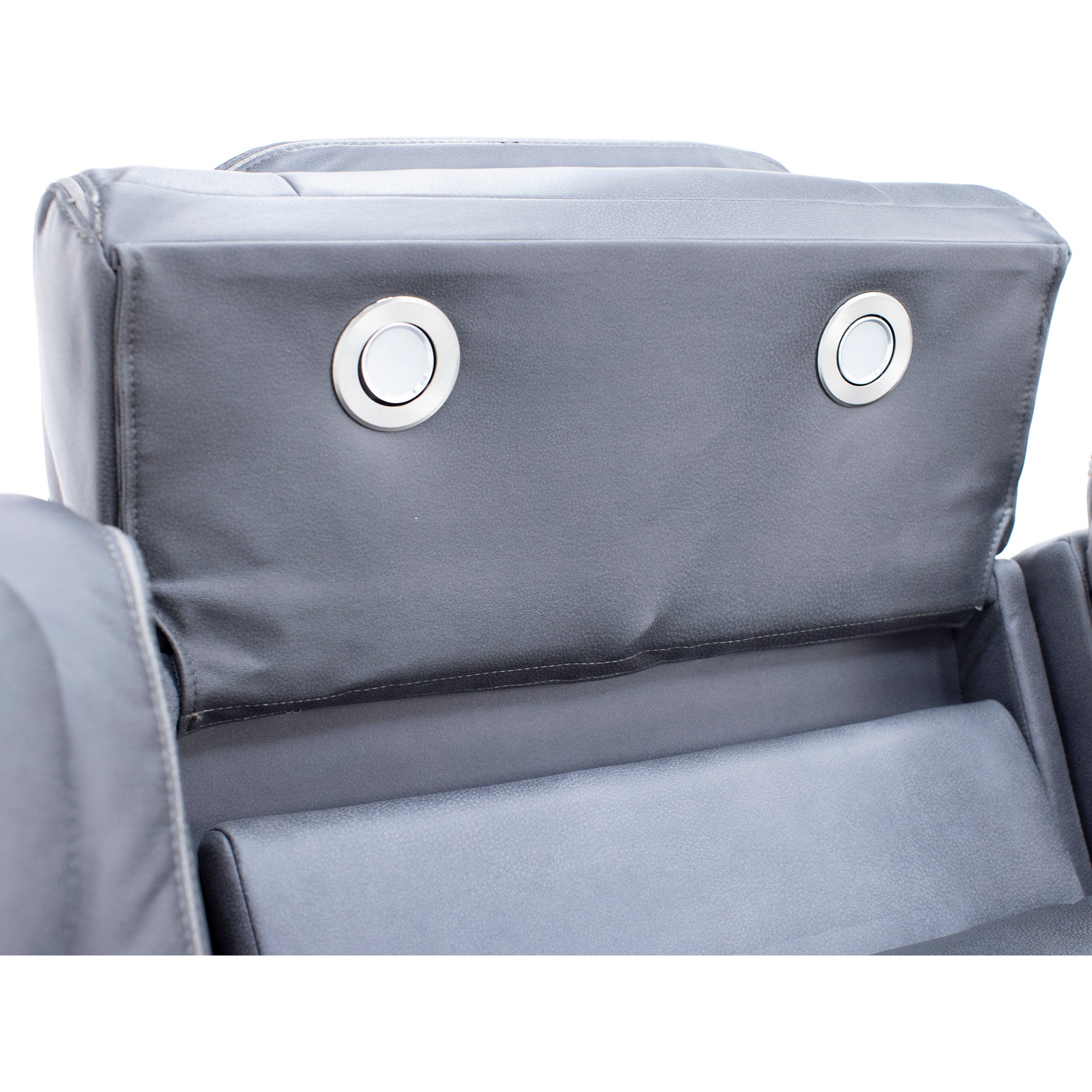 Torino Fully Loaded Zero Gravity Reclining Sofa With Air Massage, Heat, Drop Down Table and Lights