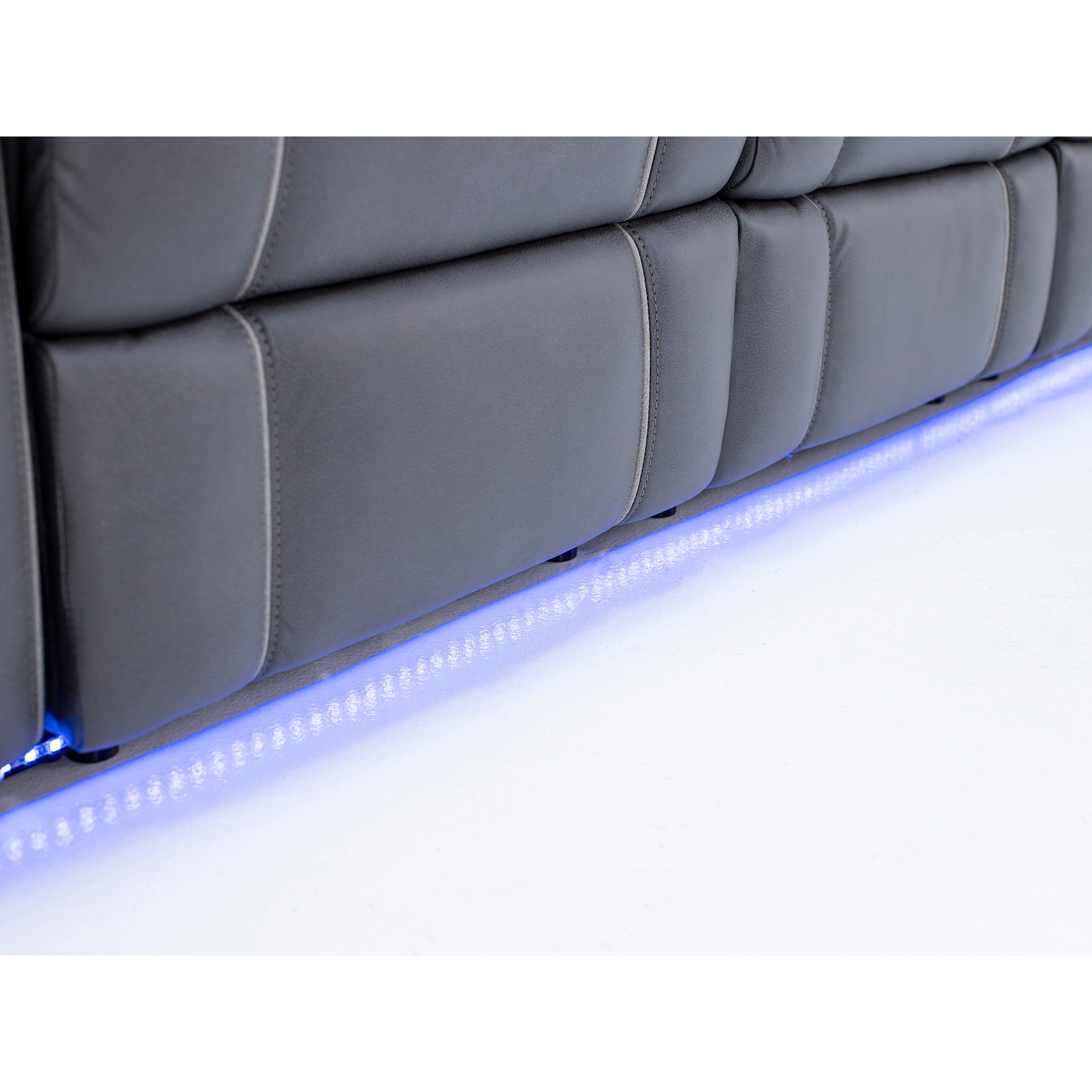 Torino Fully Loaded Zero Gravity Reclining Sofa With Air Massage, Heat, Drop Down Table and Lights