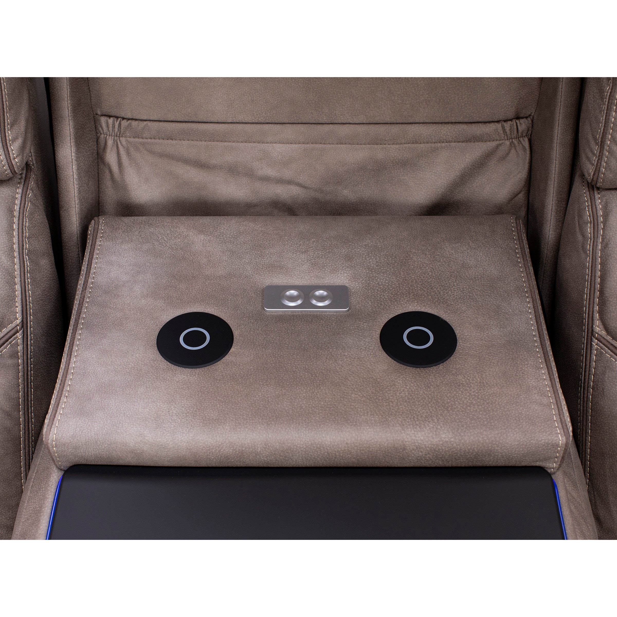 Torino Fully Loaded Zero Gravity Reclining Sofa With Air Massage, Heat, Drop Down Table and Lights