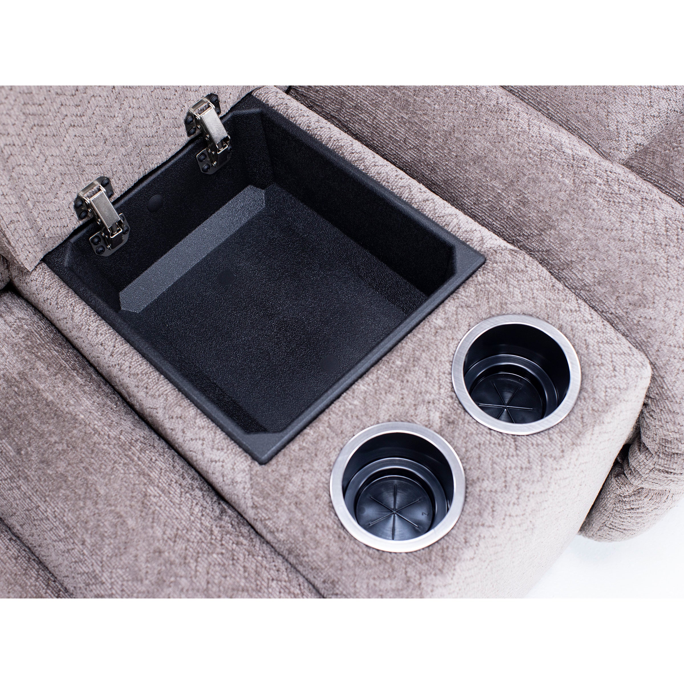 Harlow Rocker Reclining Console Loveseat