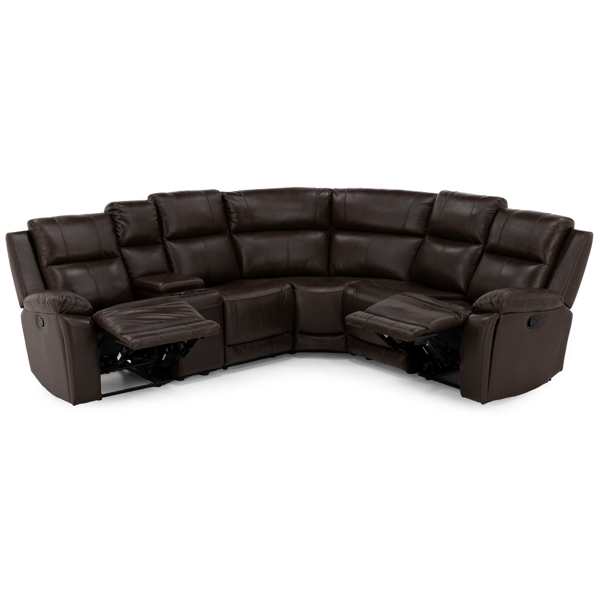 Palace 6-Pc. Leather Reclining Modular