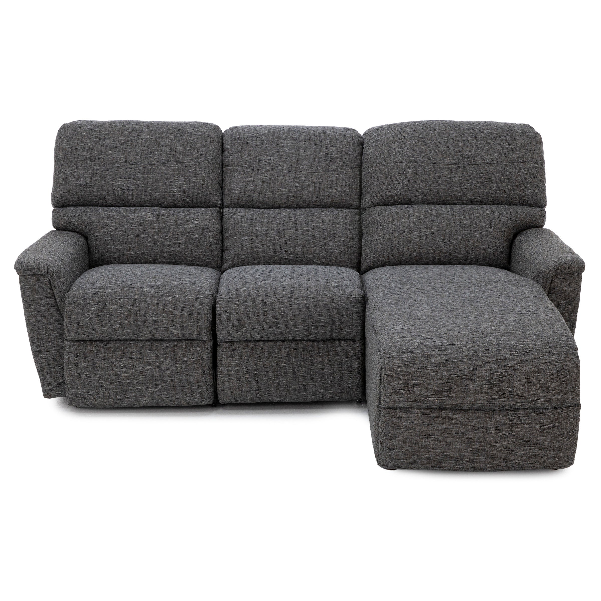 Ava 3-Pc. Power Headrest Reclining Chaise Sofa