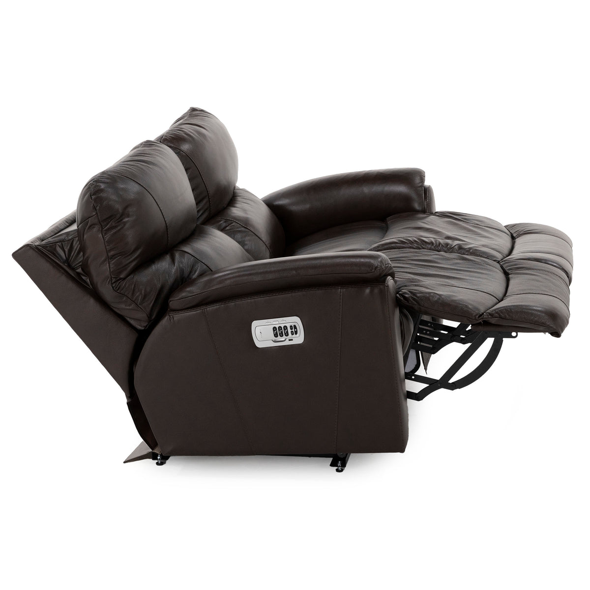 Trouper 2-Pc. Leather Fully Loaded Reclining Loveseat With Wireless Remotes