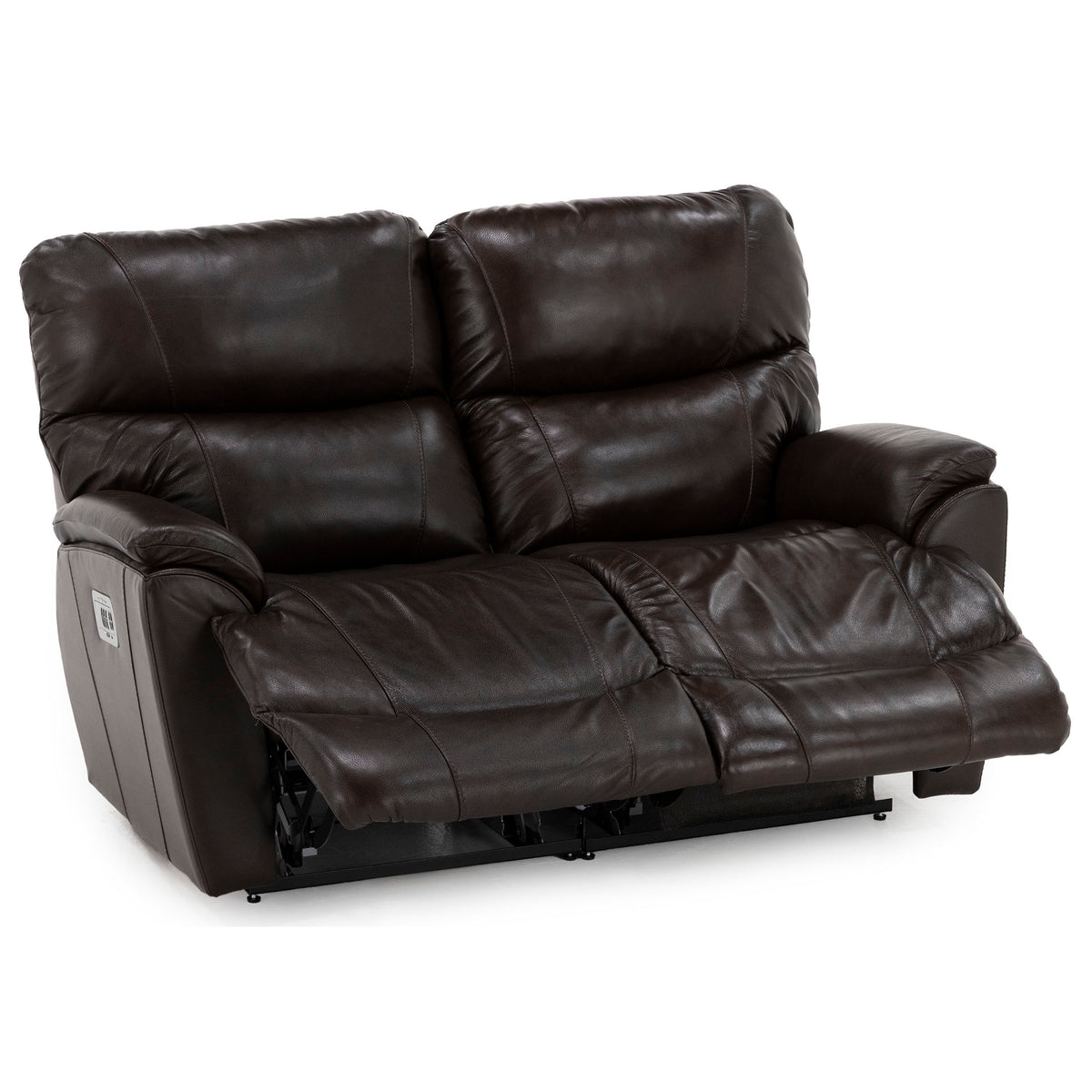 Trouper 2-Pc. Leather Fully Loaded Reclining Loveseat With Wireless Remotes