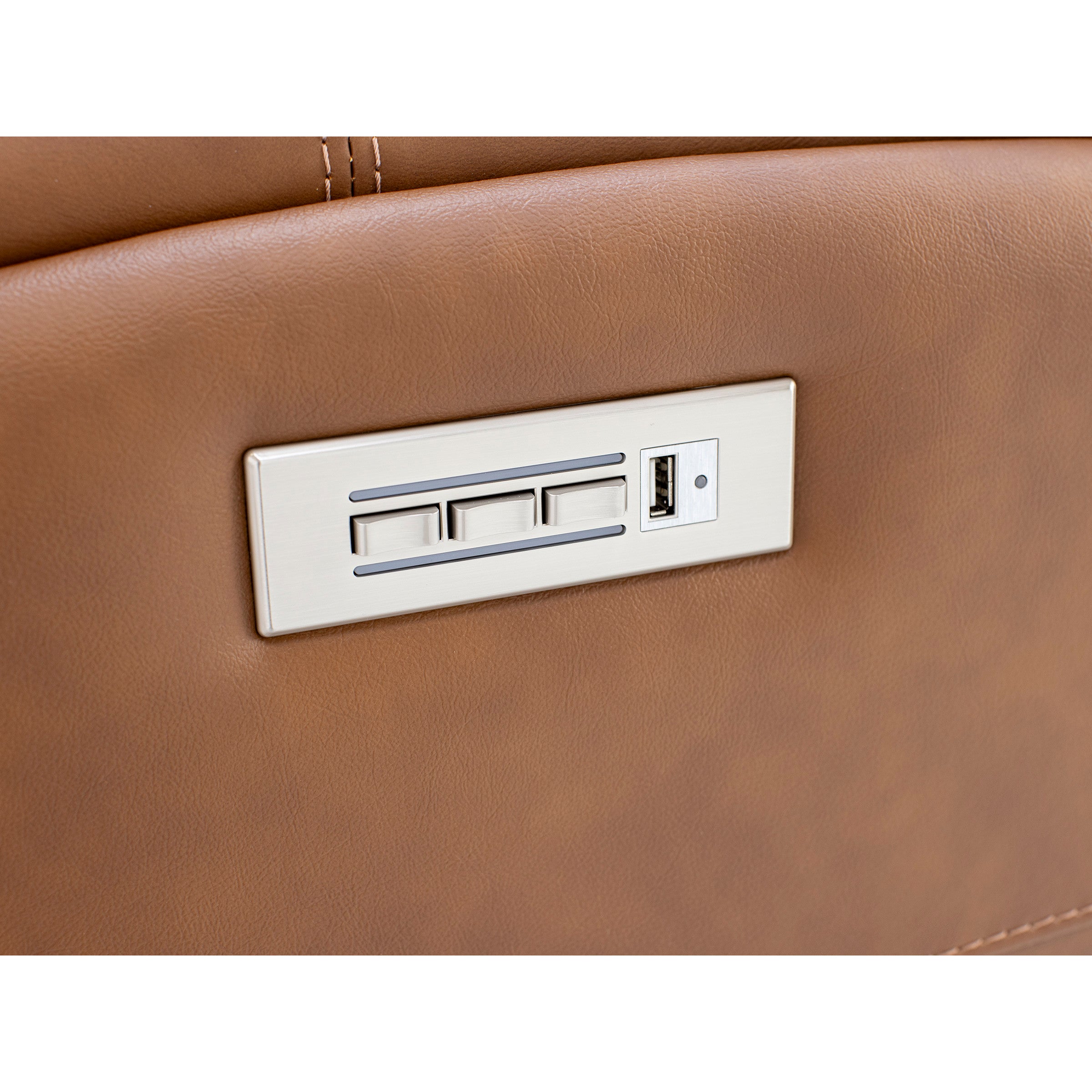 Flexsteel Landon Leather Zero Gravity Fully Loaded Recliner