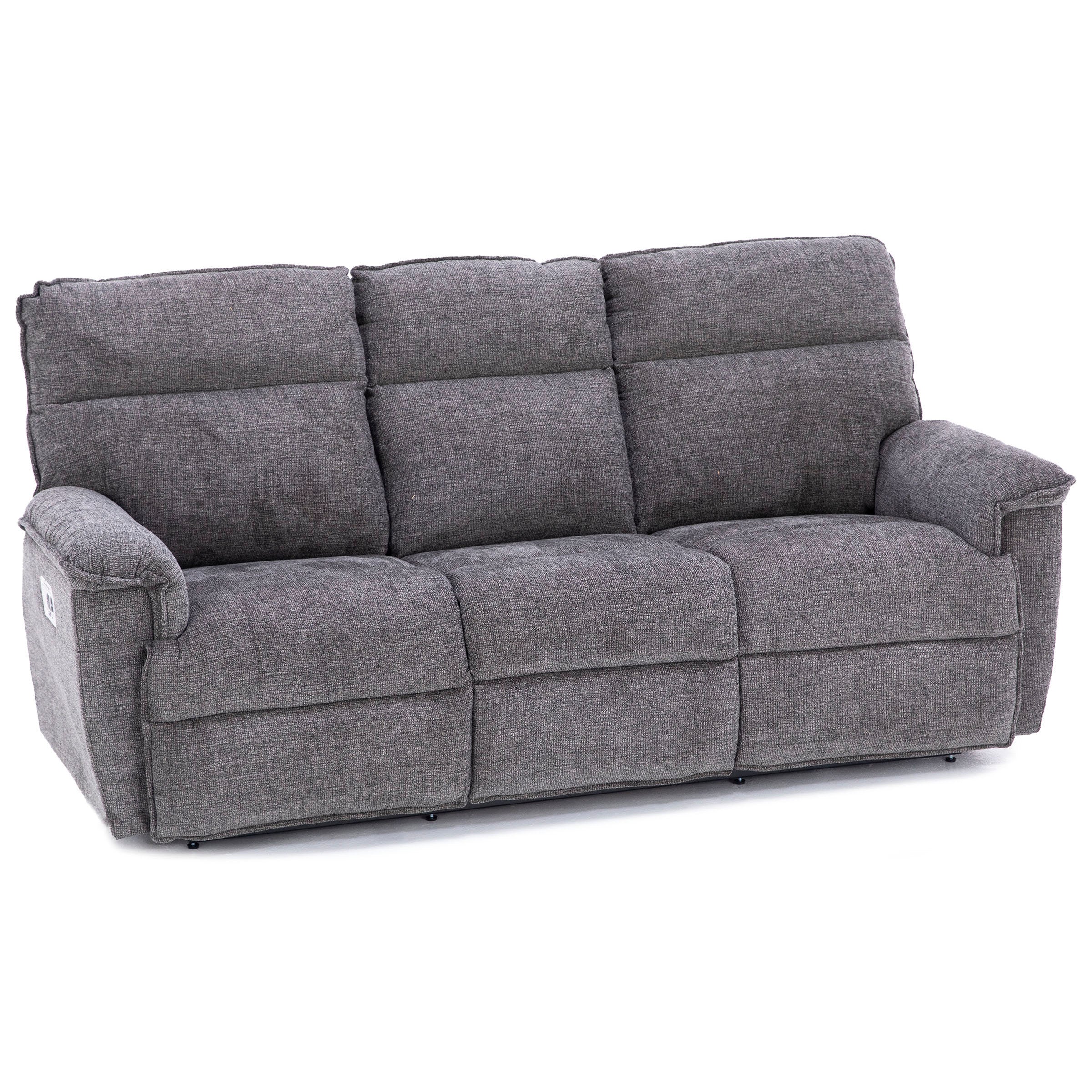Jay Power Headrest Reclining Sofa With Dual Wireless Remotes
