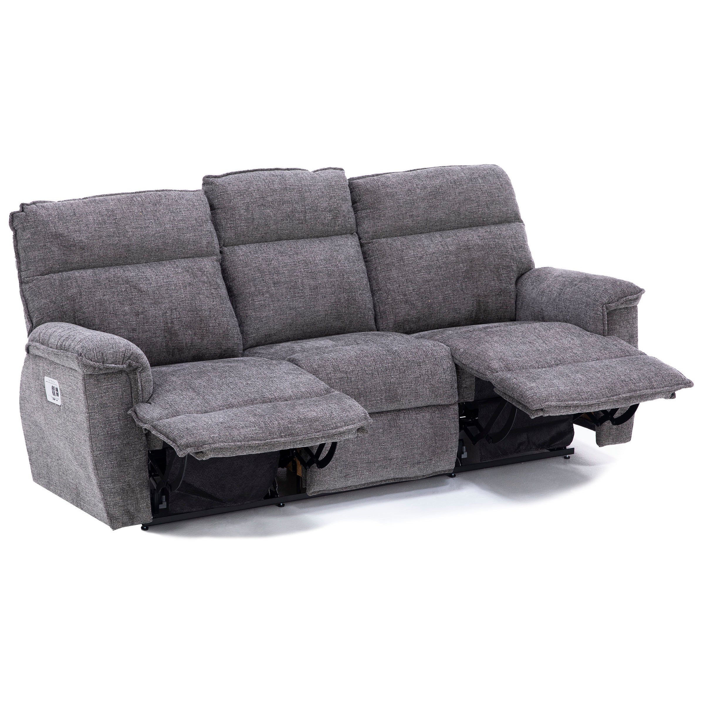 Jay Power Headrest Reclining Sofa With Dual Wireless Remotes