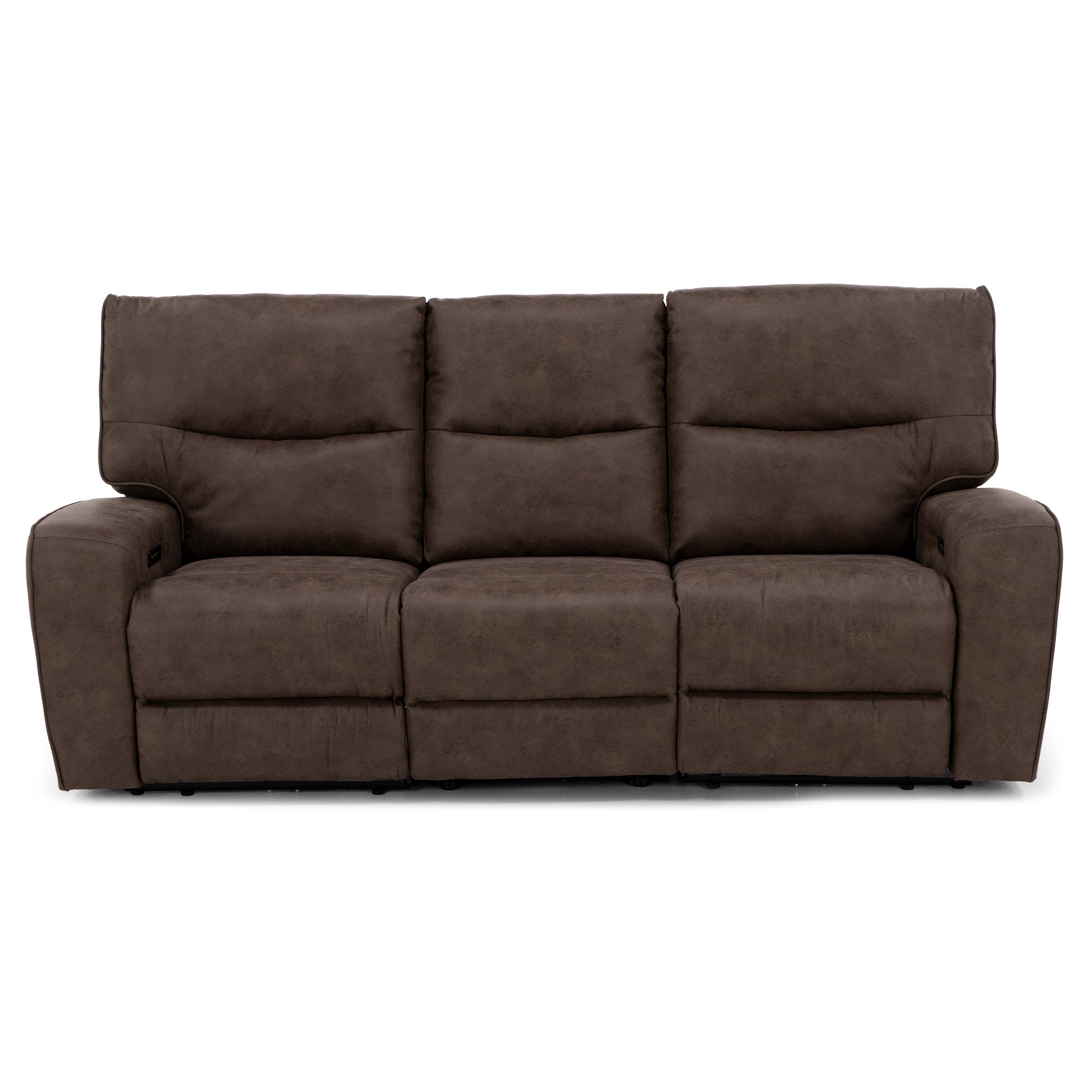 Hardin 3-Pc. Power Headrest Reclining Sofa With Drop Down Table