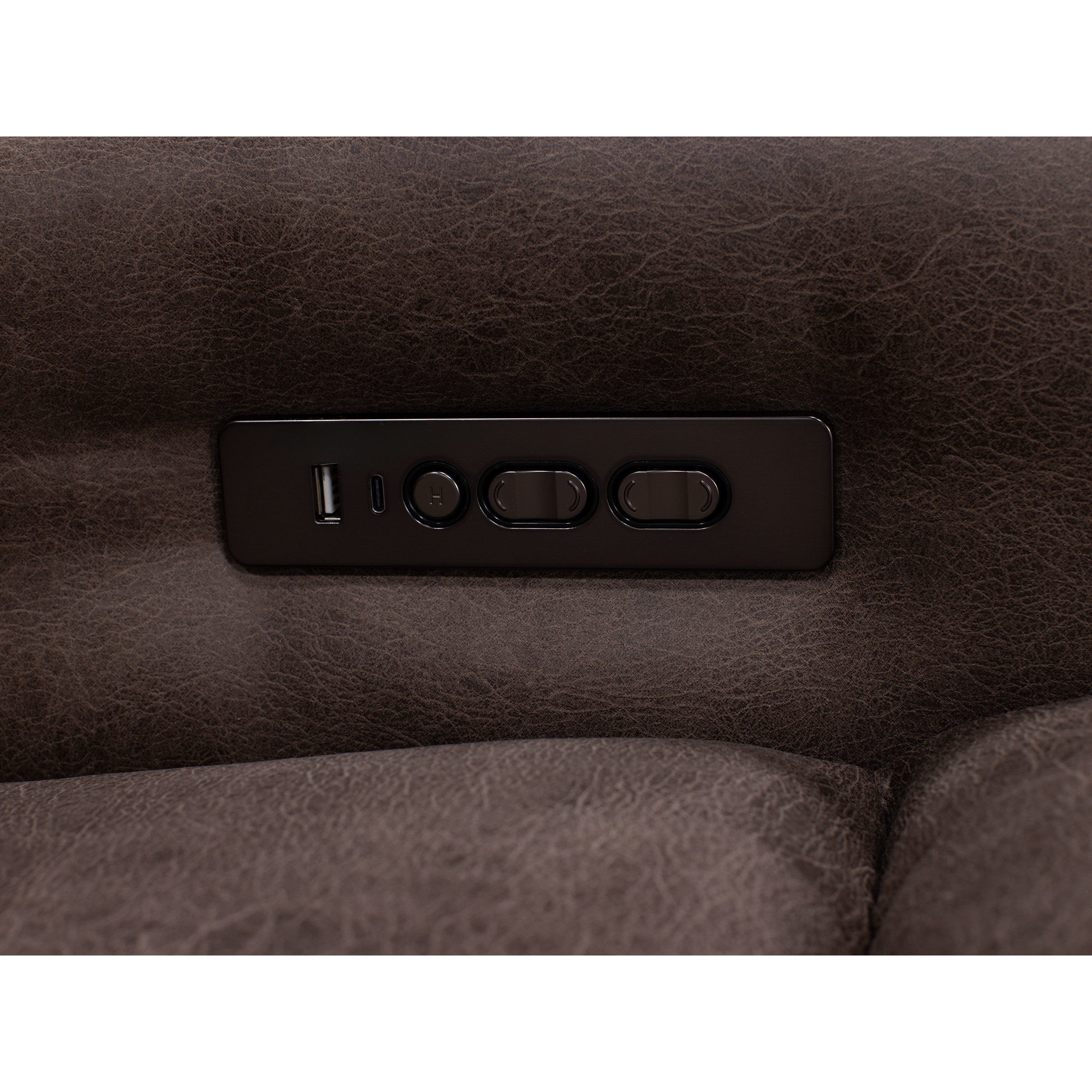 Hardin 3-Pc. Power Headrest Reclining Sofa With Drop Down Table
