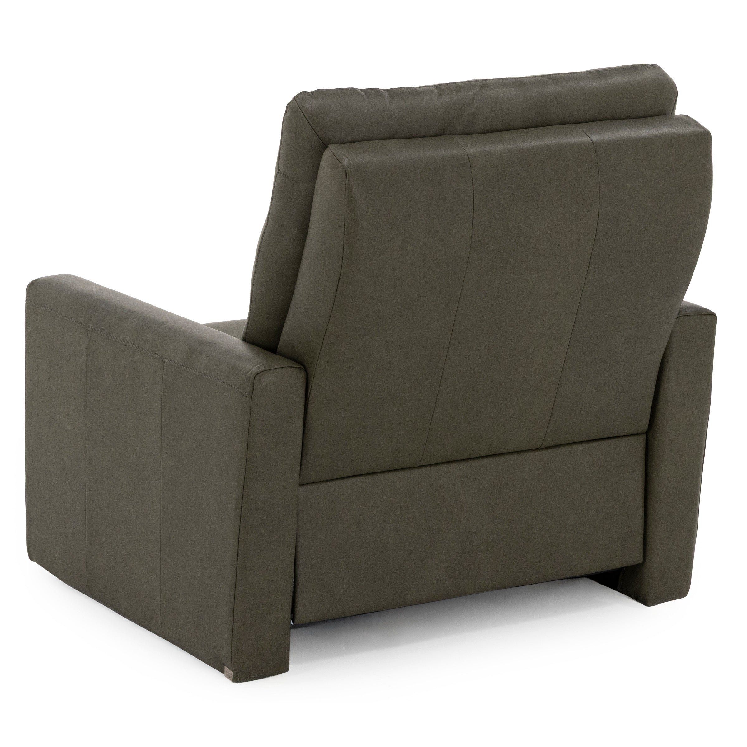 Conway Leather Fully Loaded Reclining Wide Chair