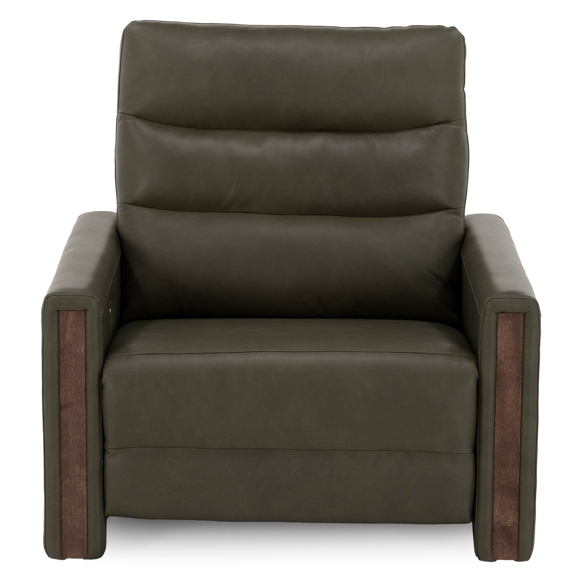 Conway Leather Fully Loaded Reclining Wide Chair