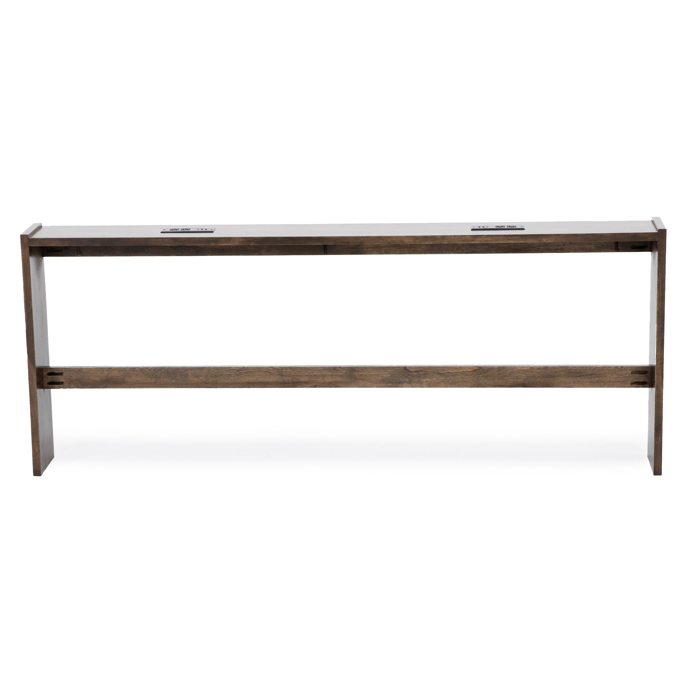 76" Brown Console Table