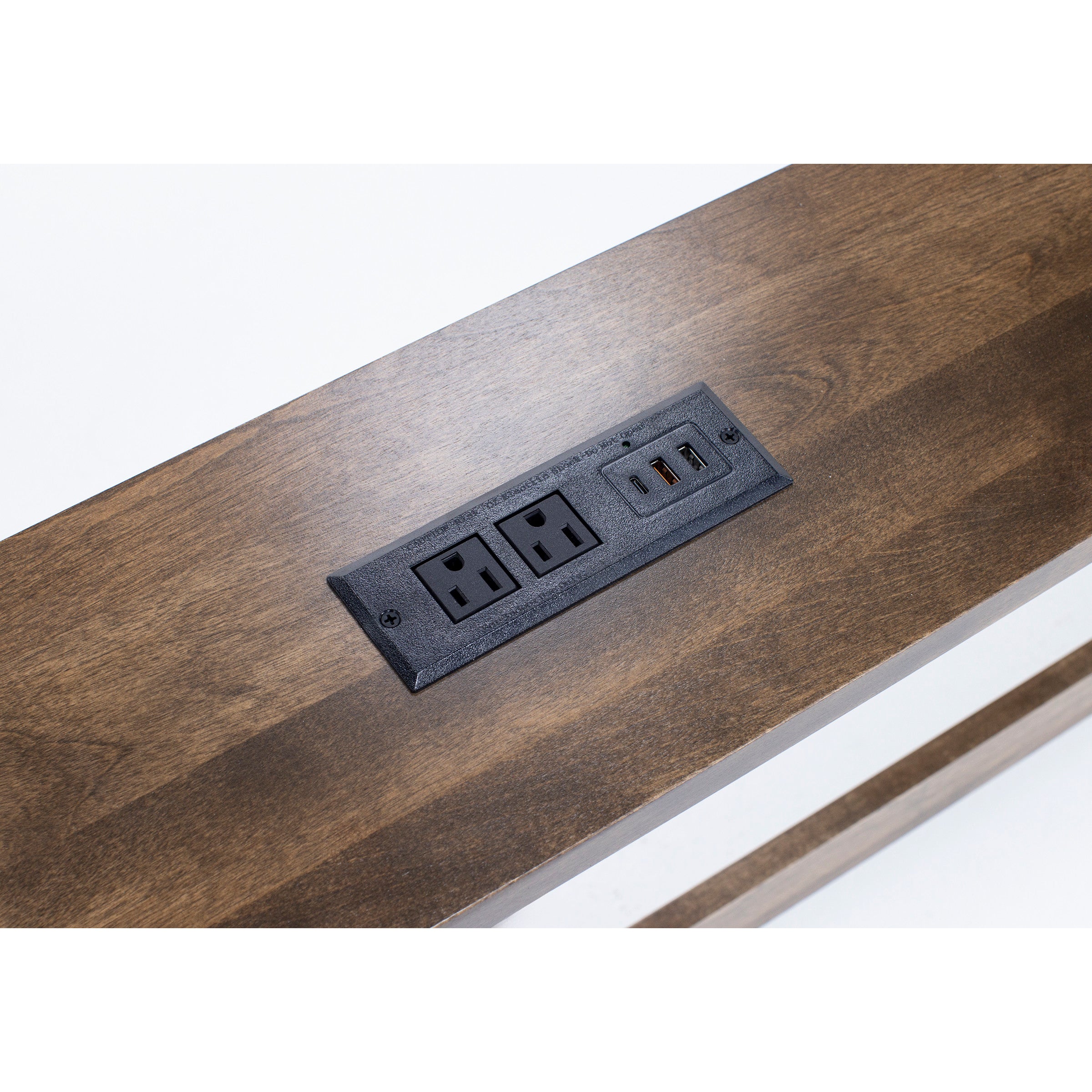 76" Brown Console Table