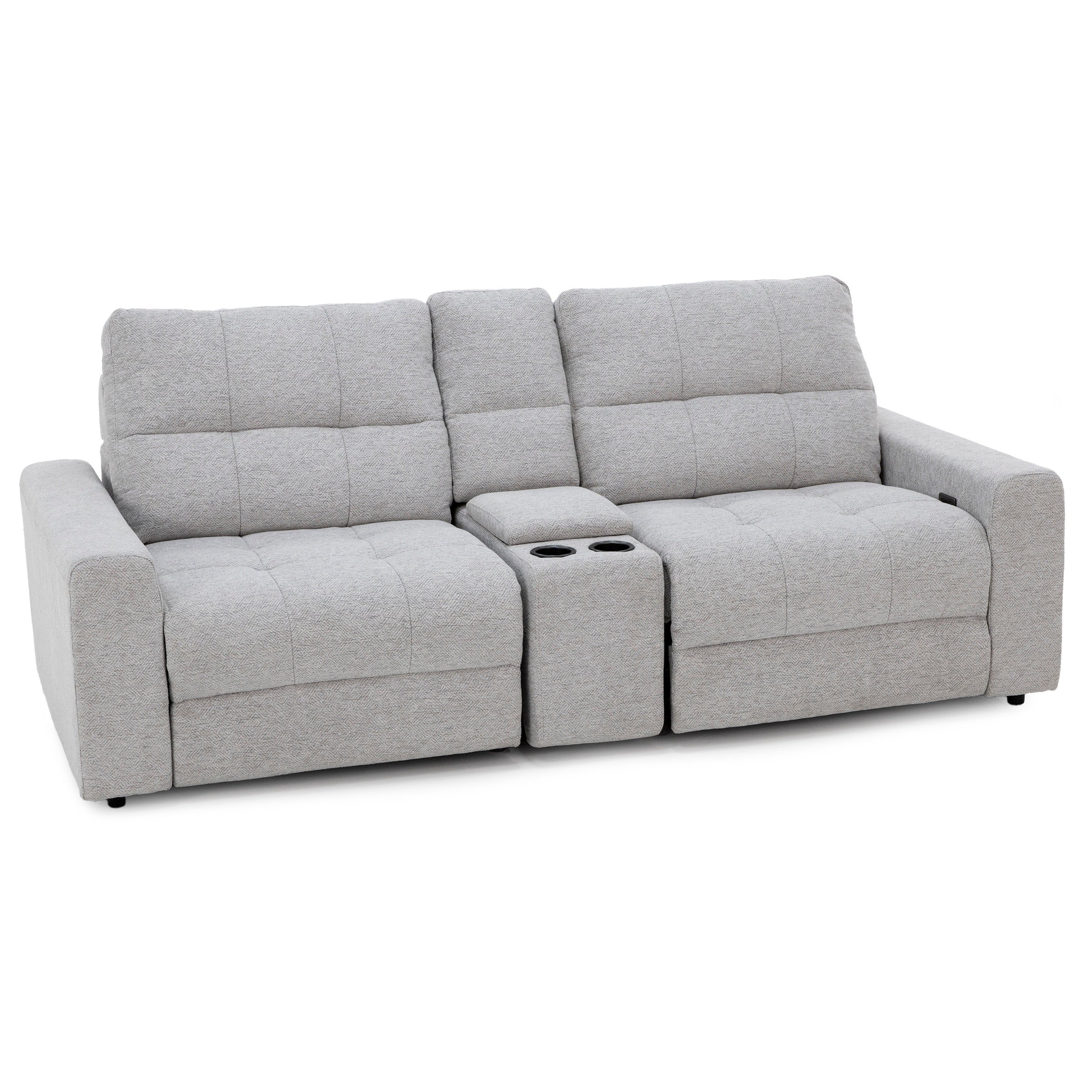 Duncan 3-Pc. Power Reclining Console Loveseat
