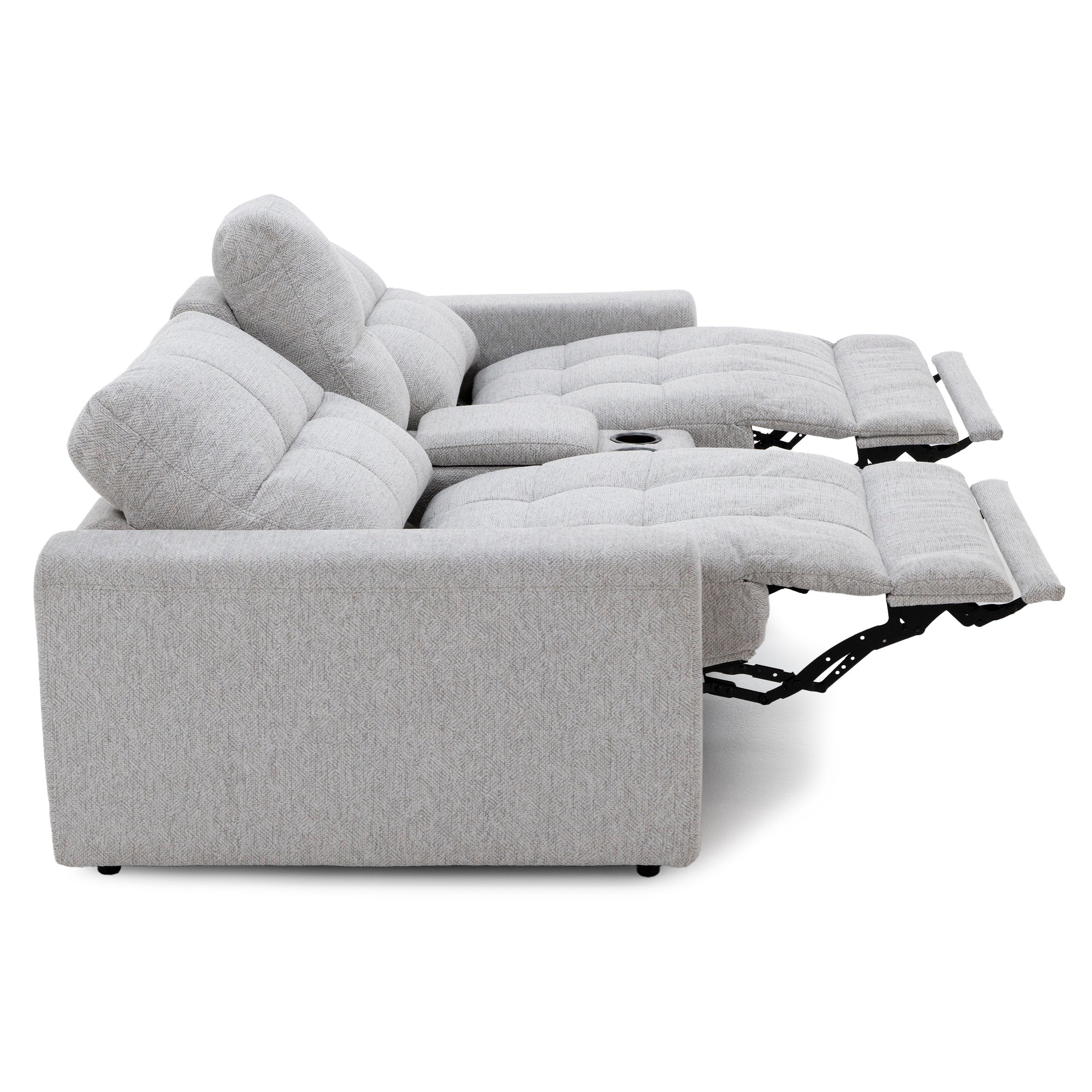 Duncan 3-Pc. Power Reclining Console Loveseat