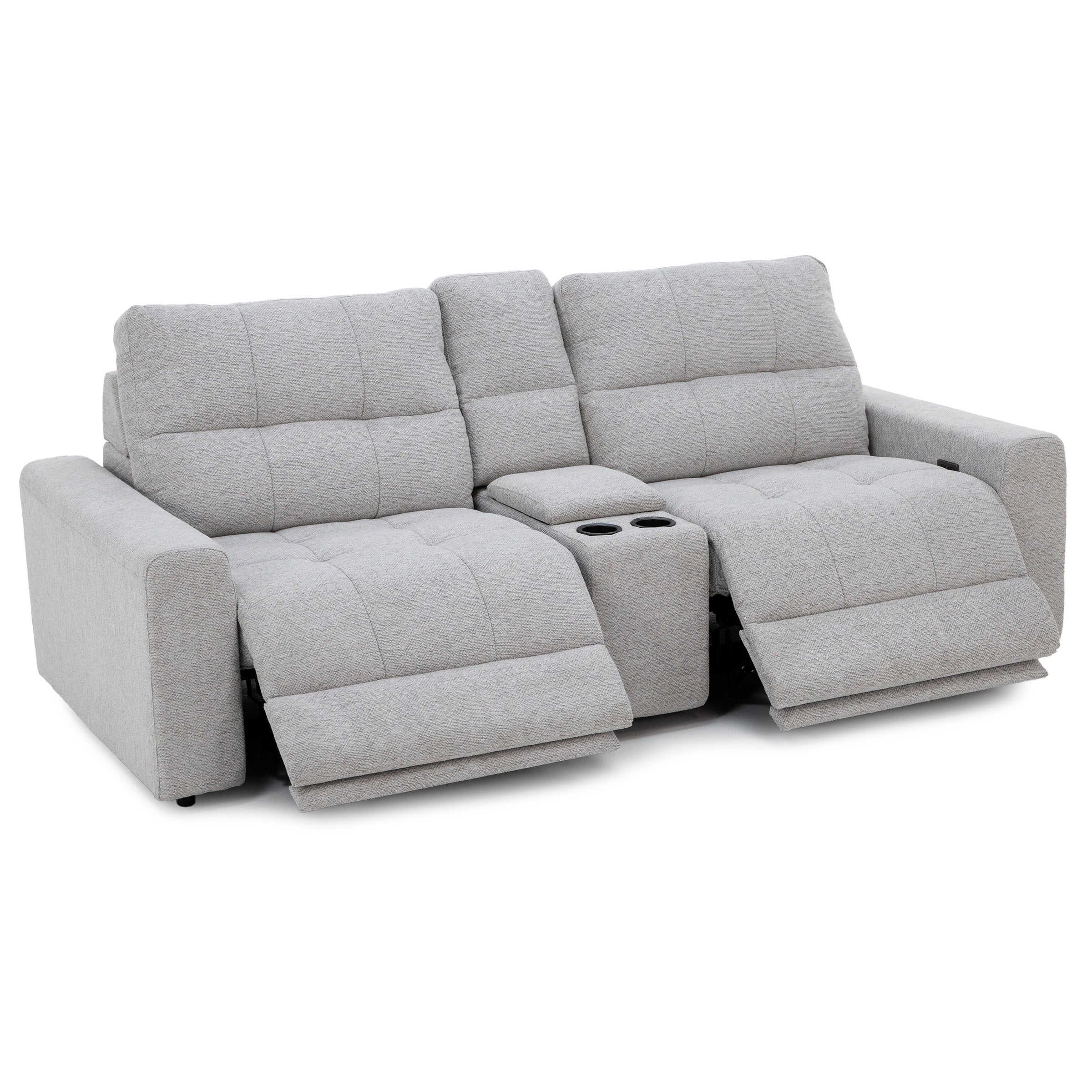 Duncan 3-Pc. Power Reclining Console Loveseat
