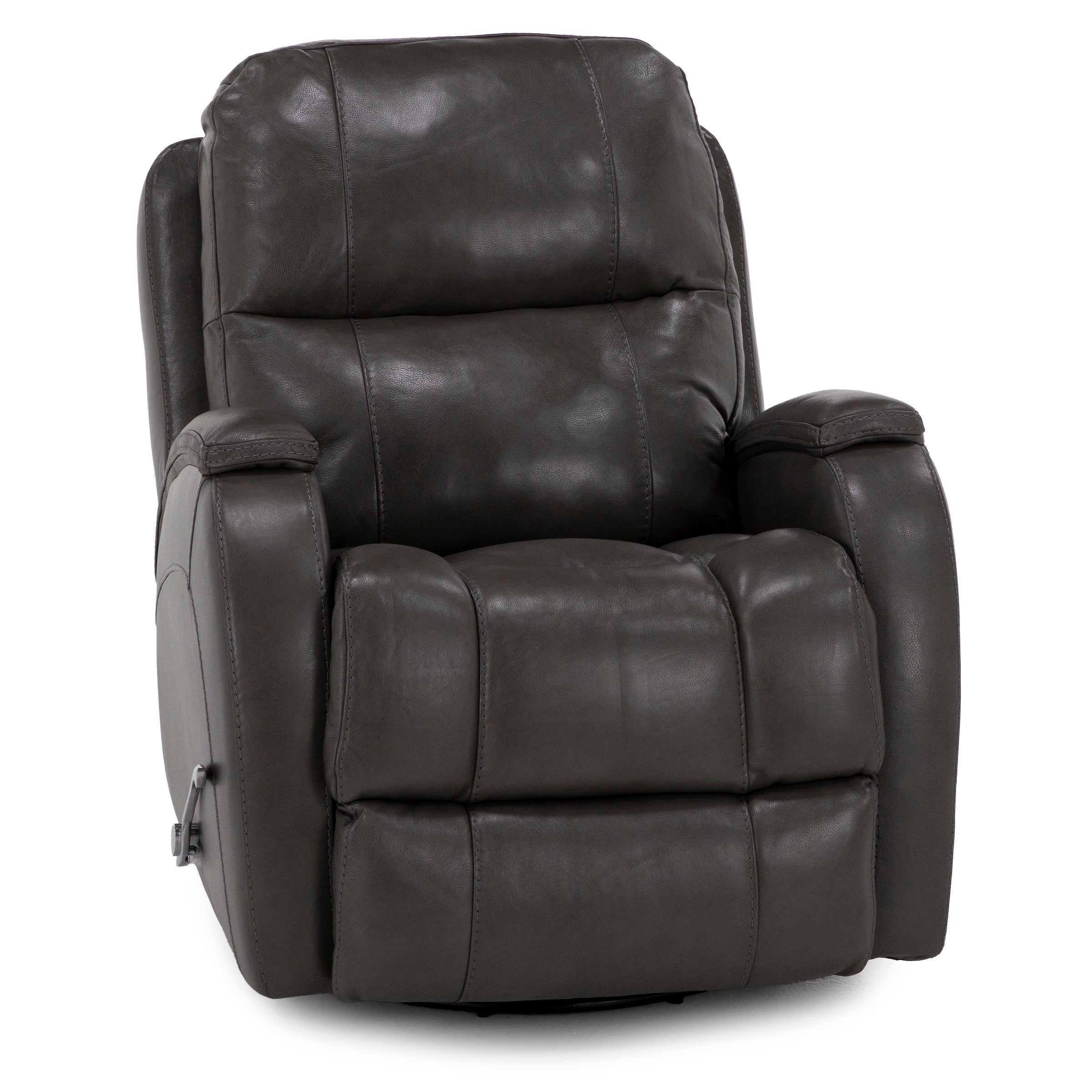 Tina Leather Swivel Glider Recliner