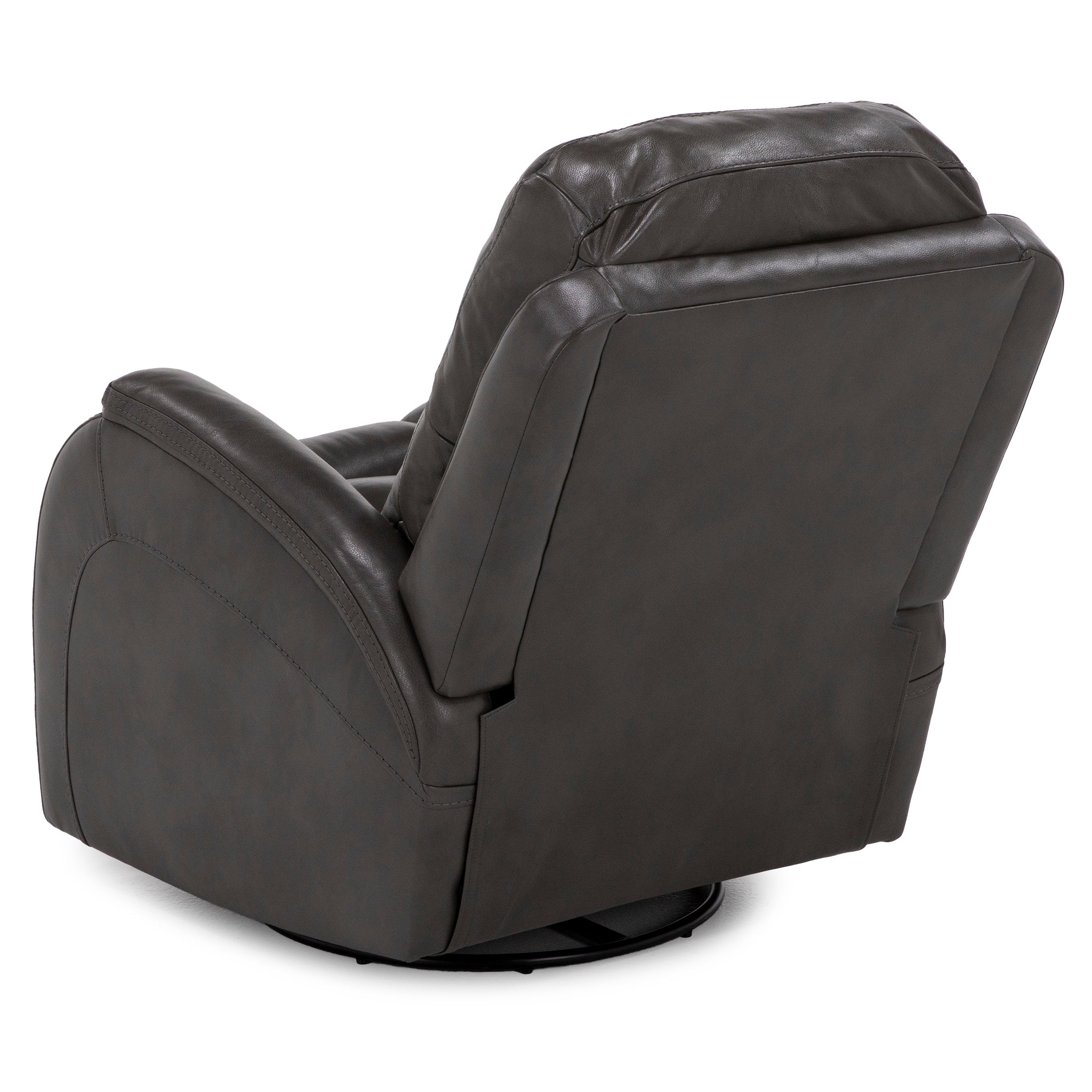 Tina Leather Swivel Glider Recliner