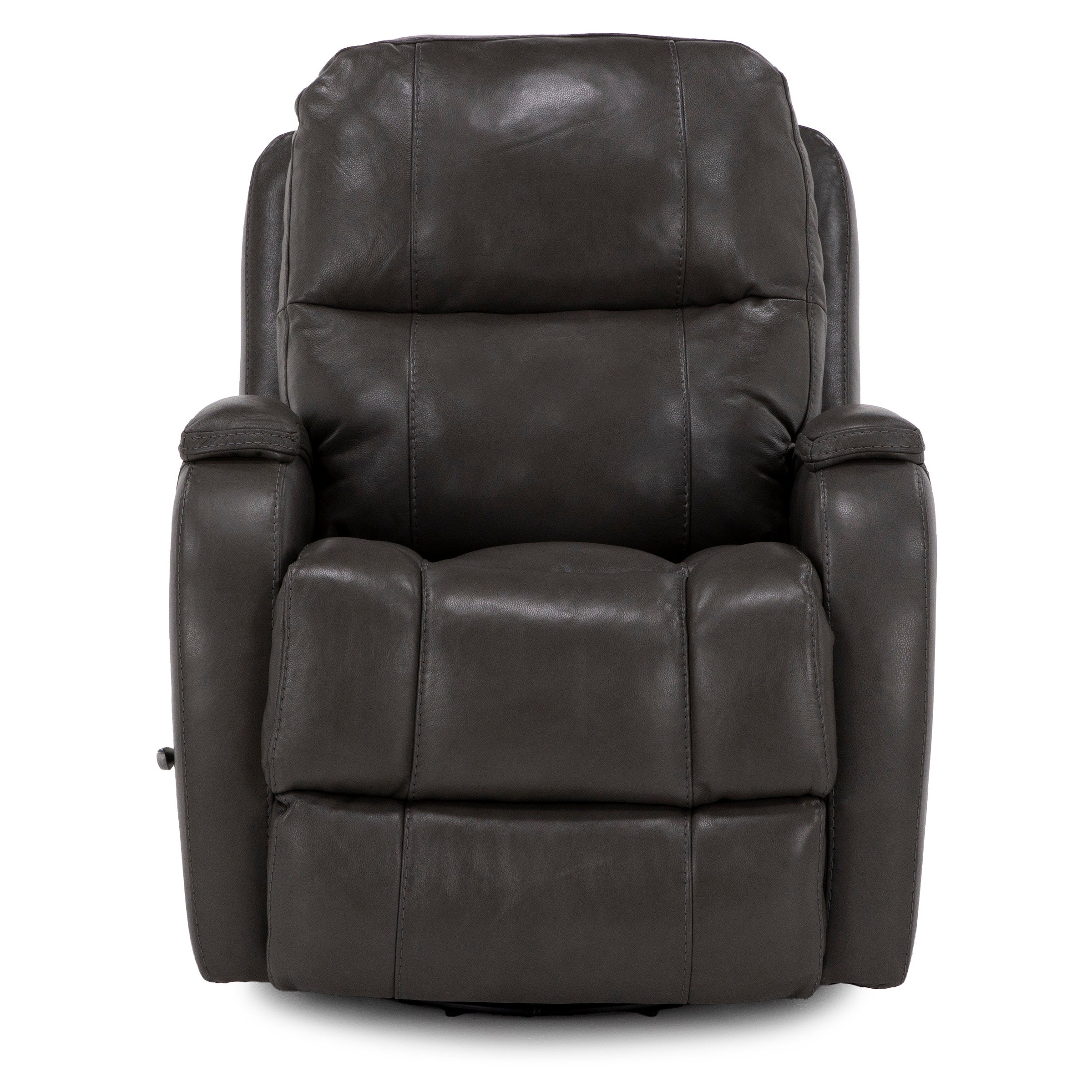 Tina Leather Swivel Glider Recliner