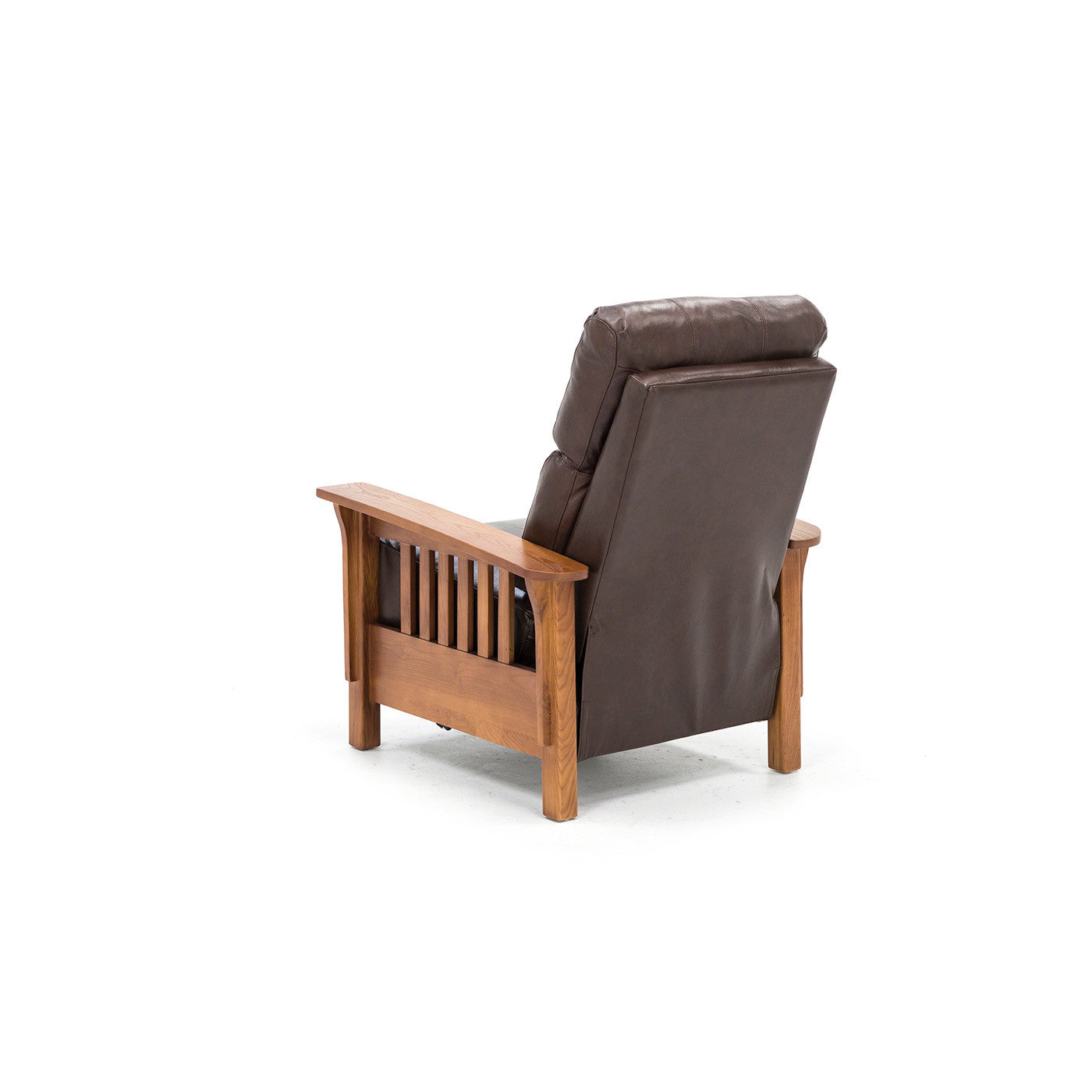 Direct DesignsÂ® Colton Leather Push Back High Leg Recliner