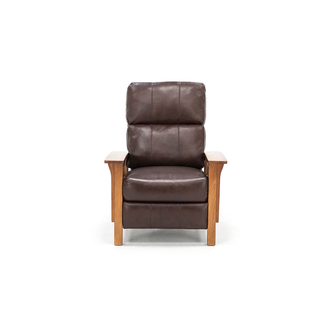 Direct DesignsÂ® Colton Leather Push Back High Leg Recliner