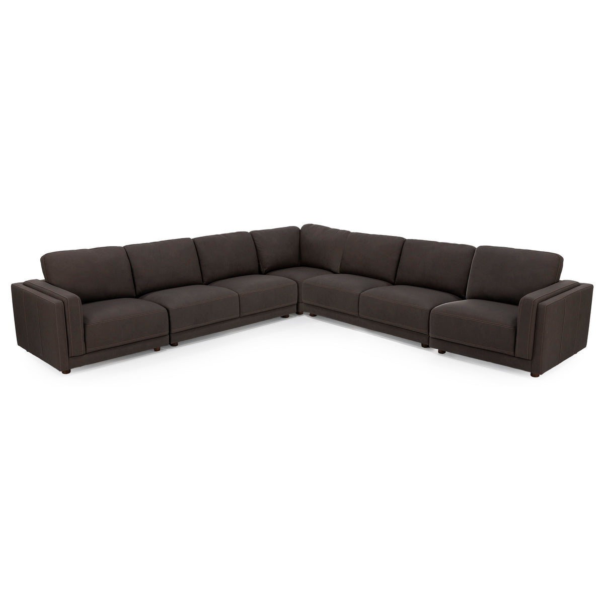 Cameron 5-Pc. Leather Large Modular