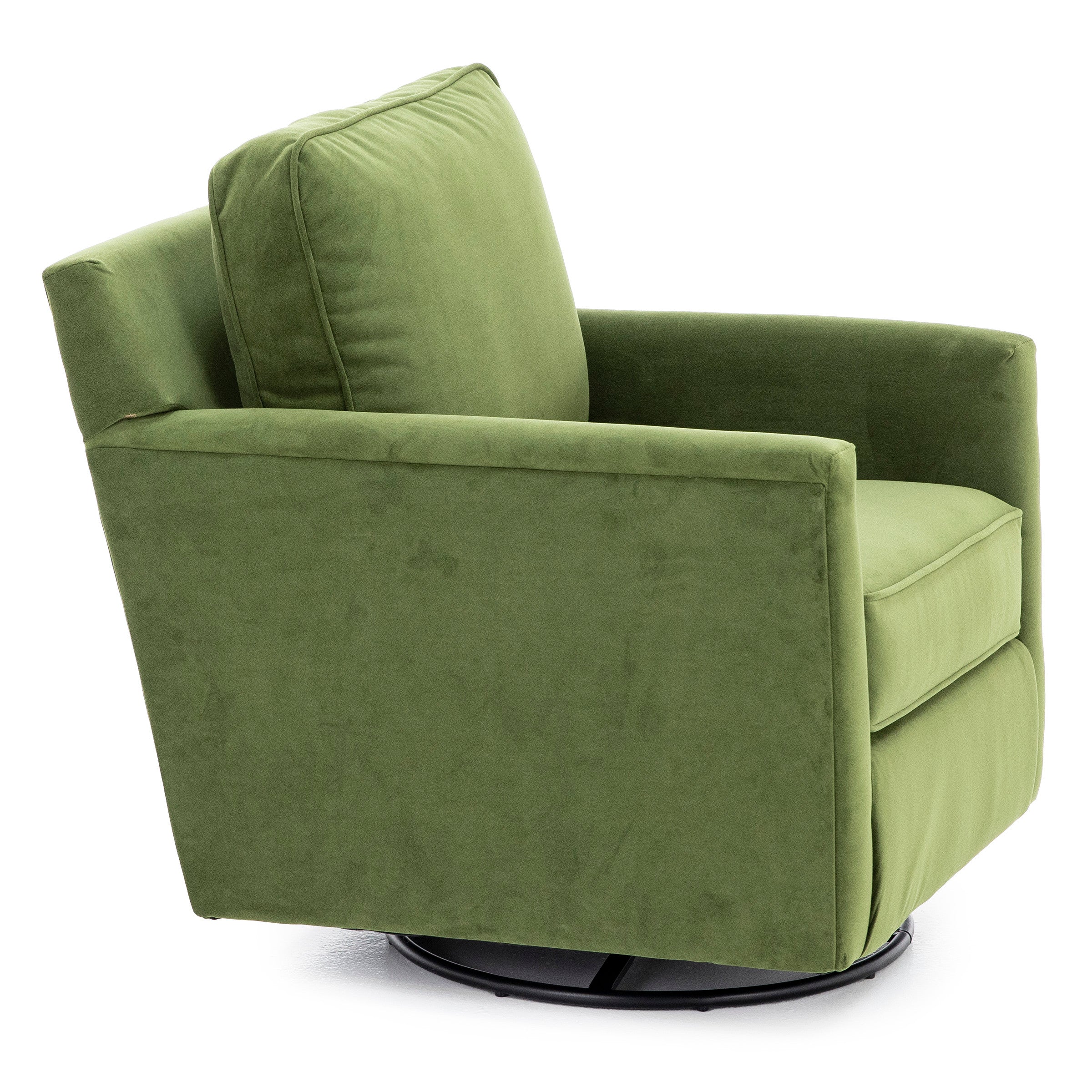Fawn Swivel Glider Accent Chair