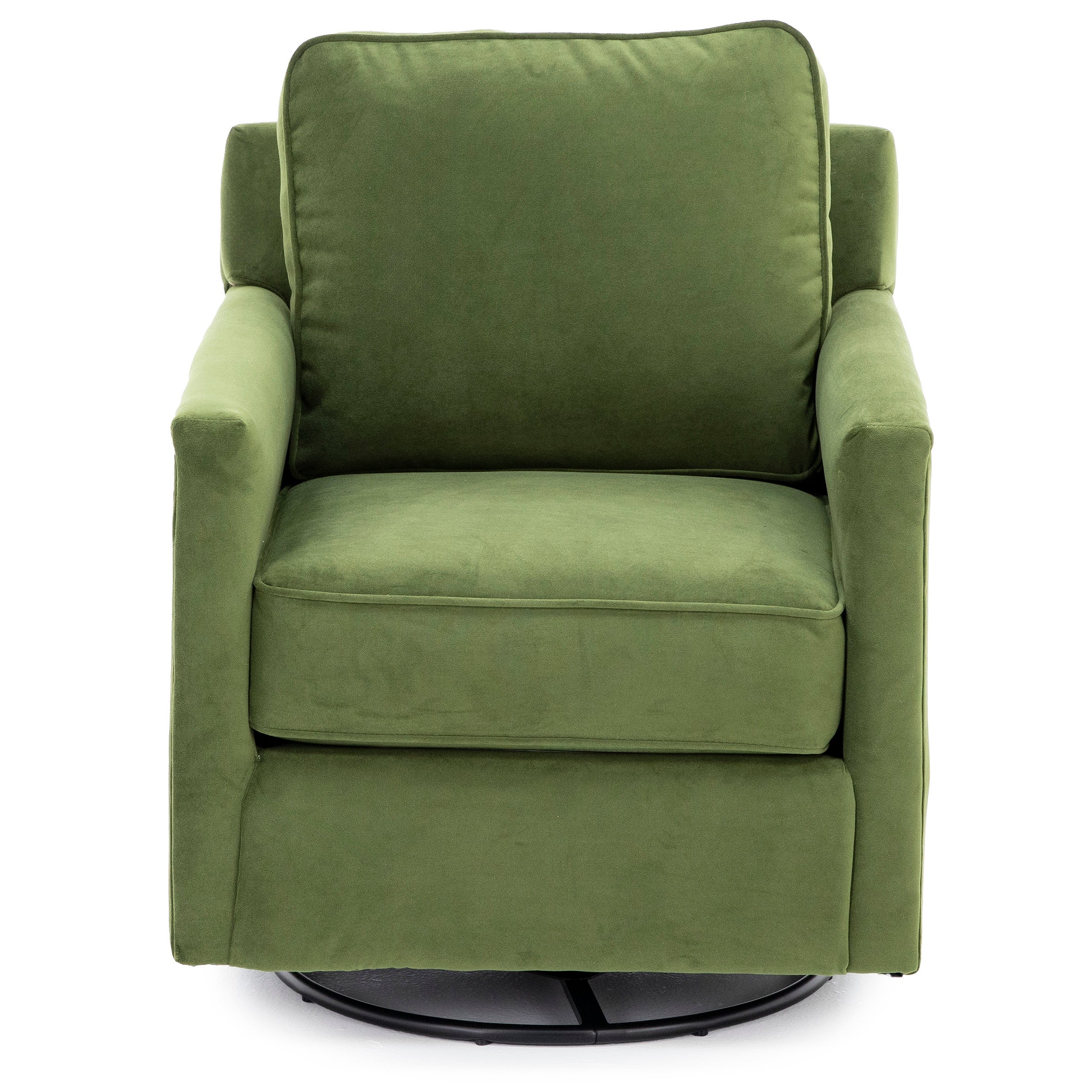 Fawn Swivel Glider Accent Chair
