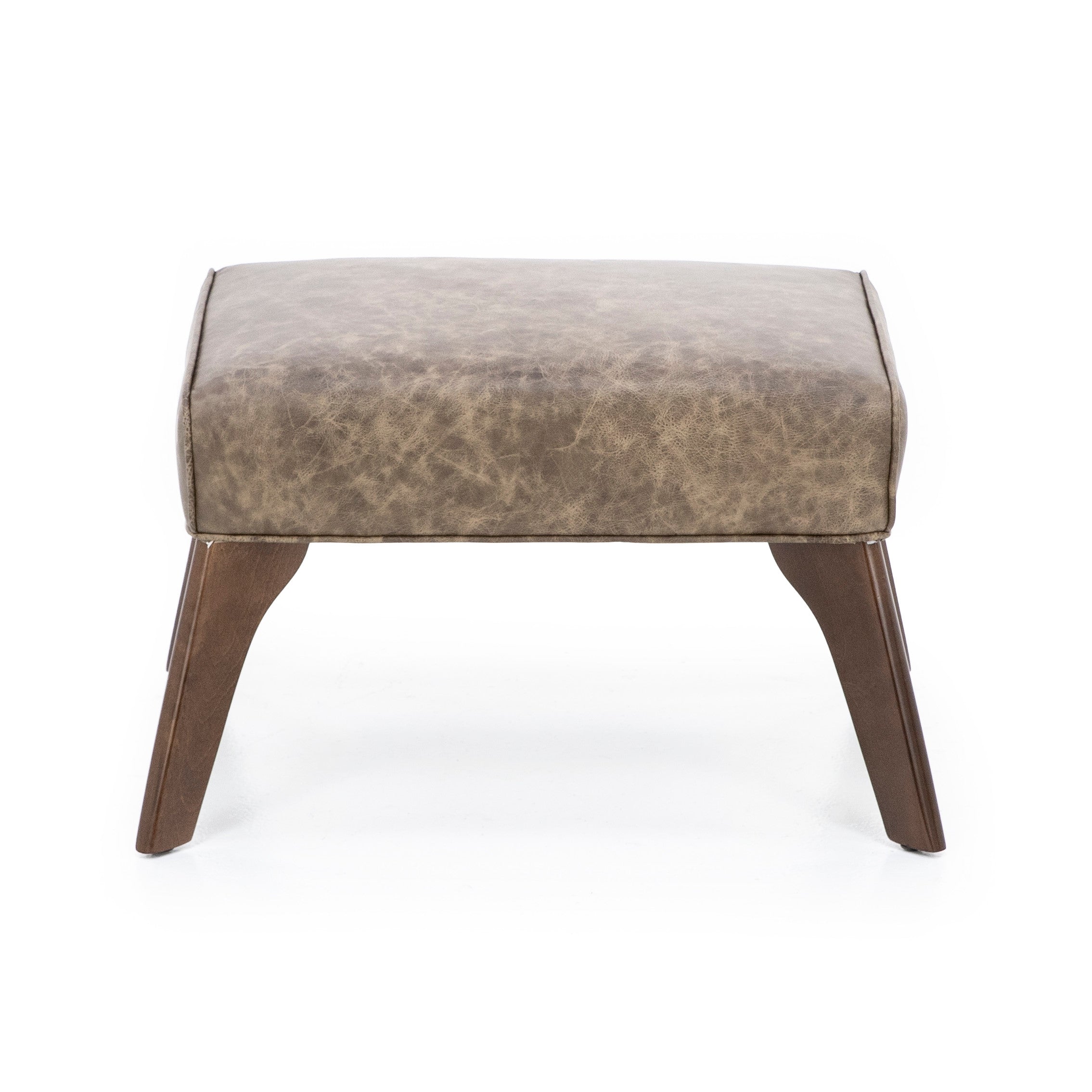 Liv Leather Accent Ottoman