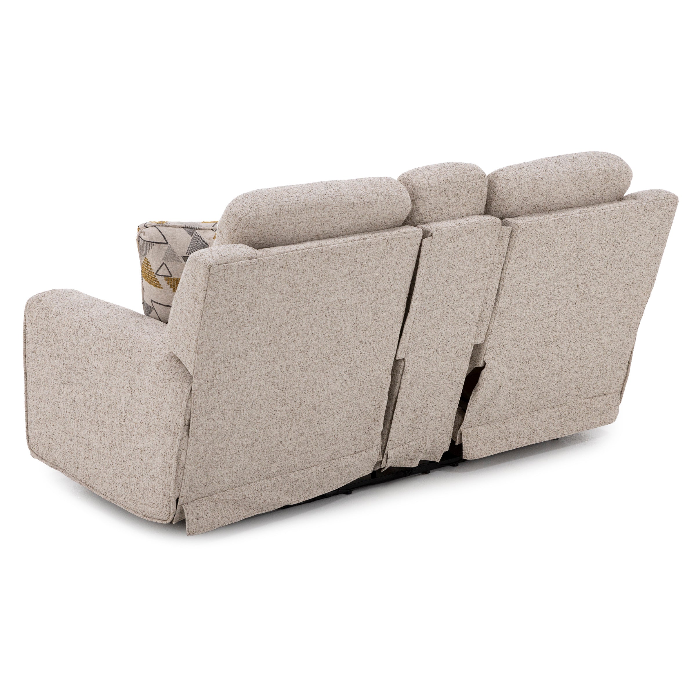 Banks Power Headrest Console Reclining Loveseat