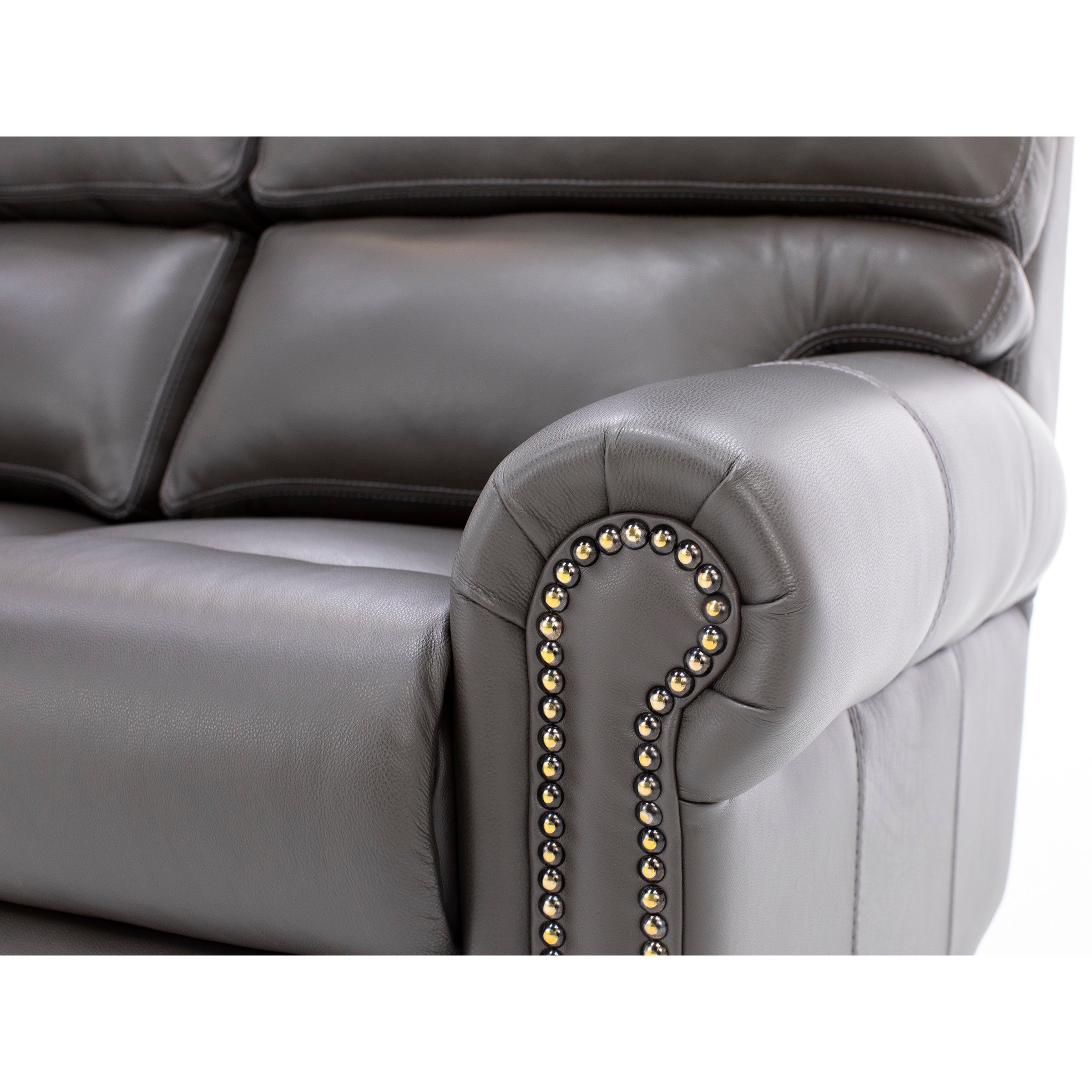 Design and Recline Connor Leather Power Reclining Loveseat