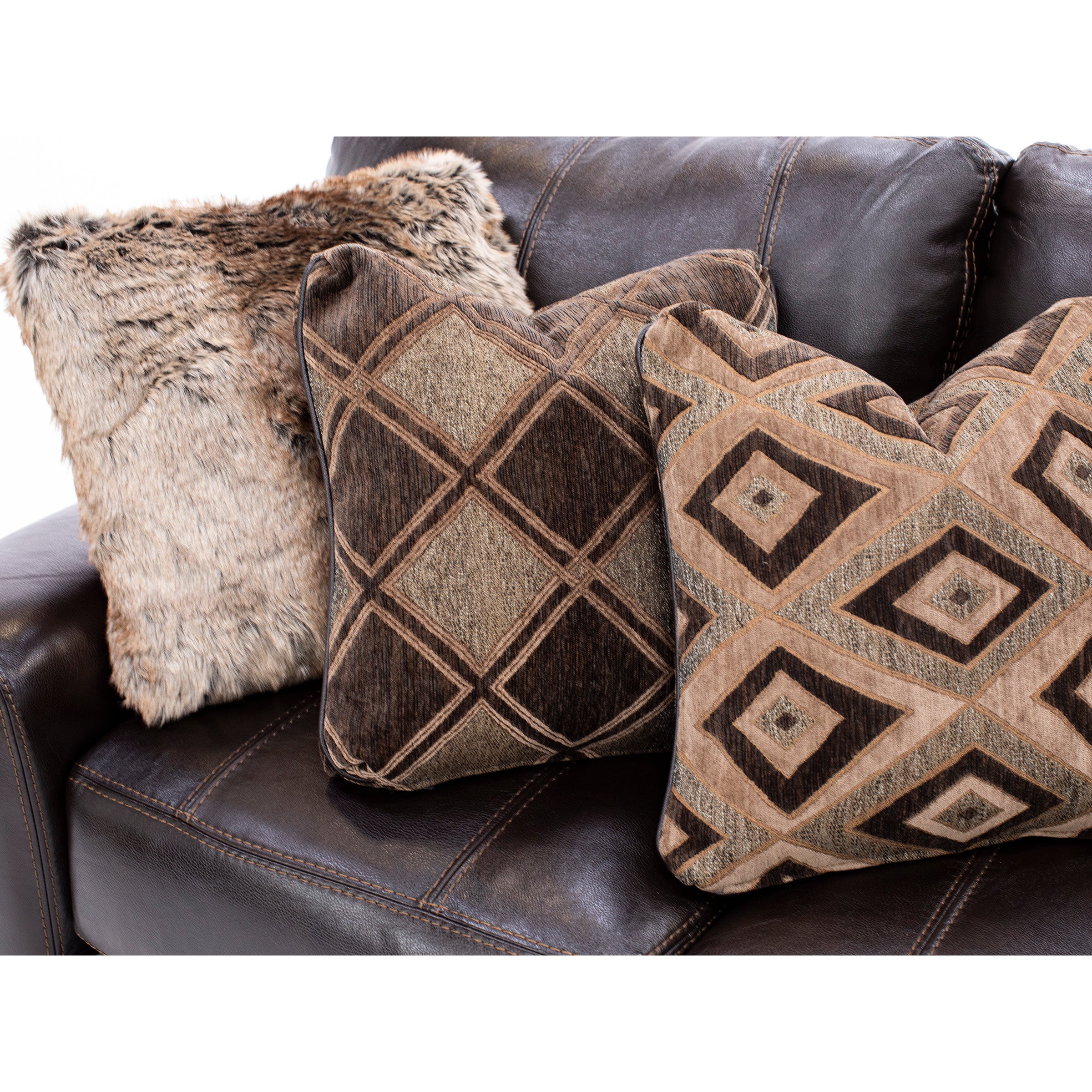Camden 2-Pc. Leather Sectional with Chaise