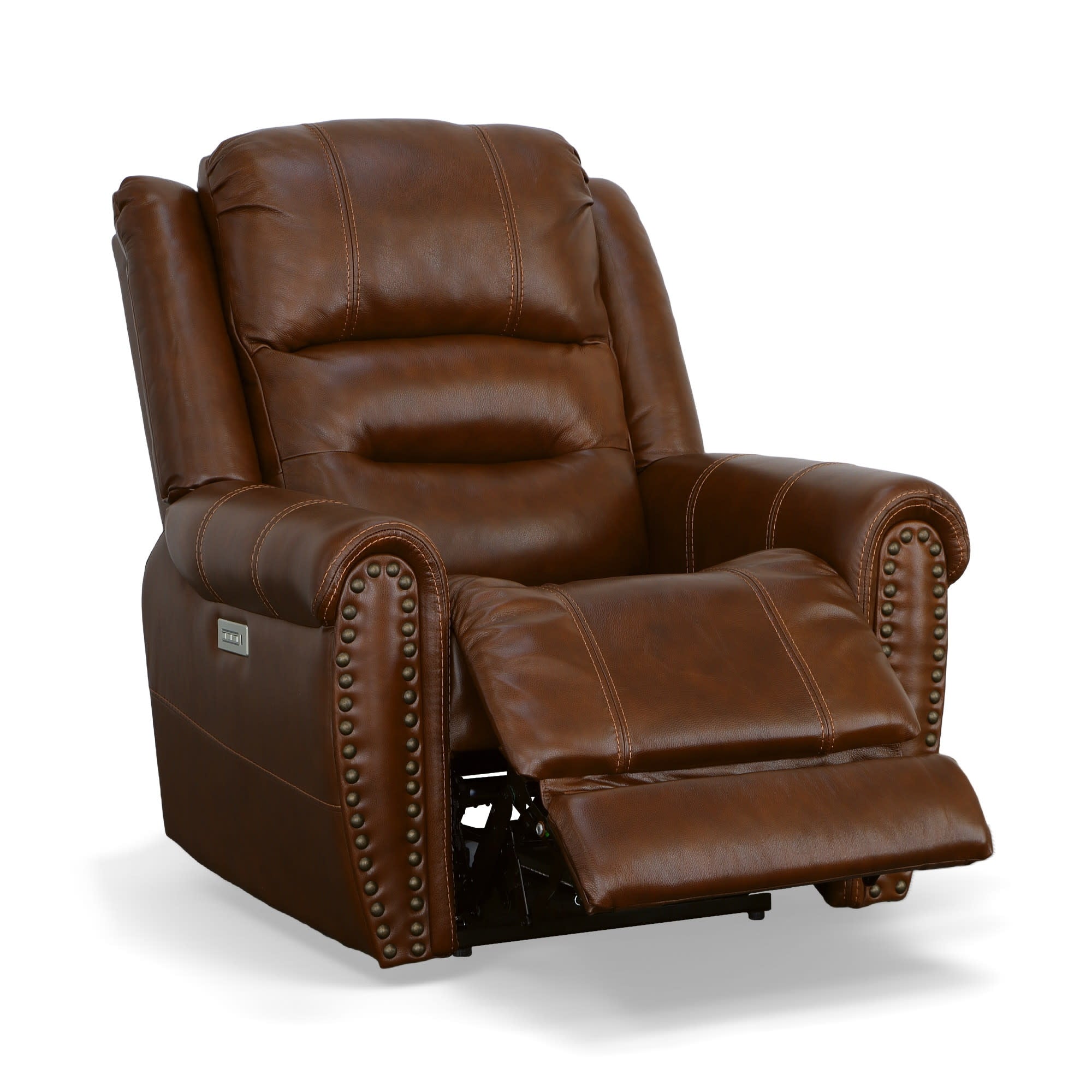 Flexsteel Oscar Leather Fully Loaded Recliner