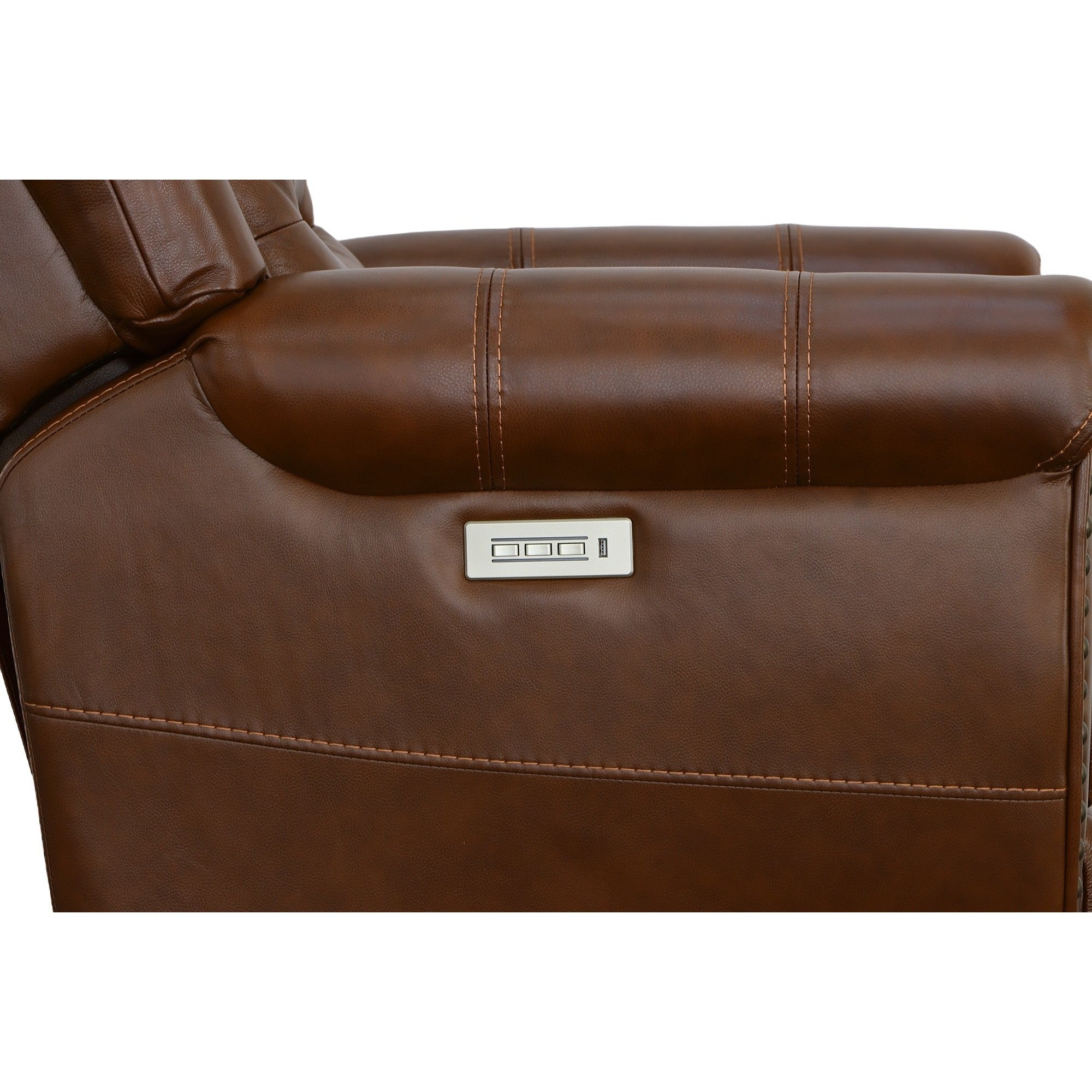 Flexsteel Oscar Leather Fully Loaded Recliner