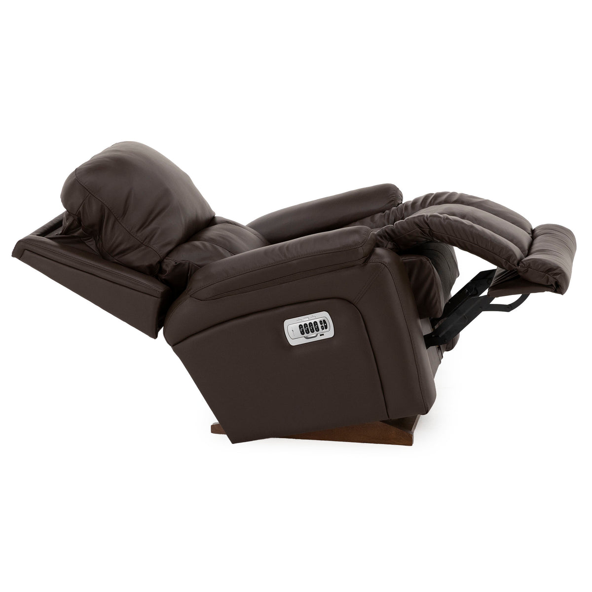 Greyson Leather Fully Loaded Rocker Recliner with Wireless Remote