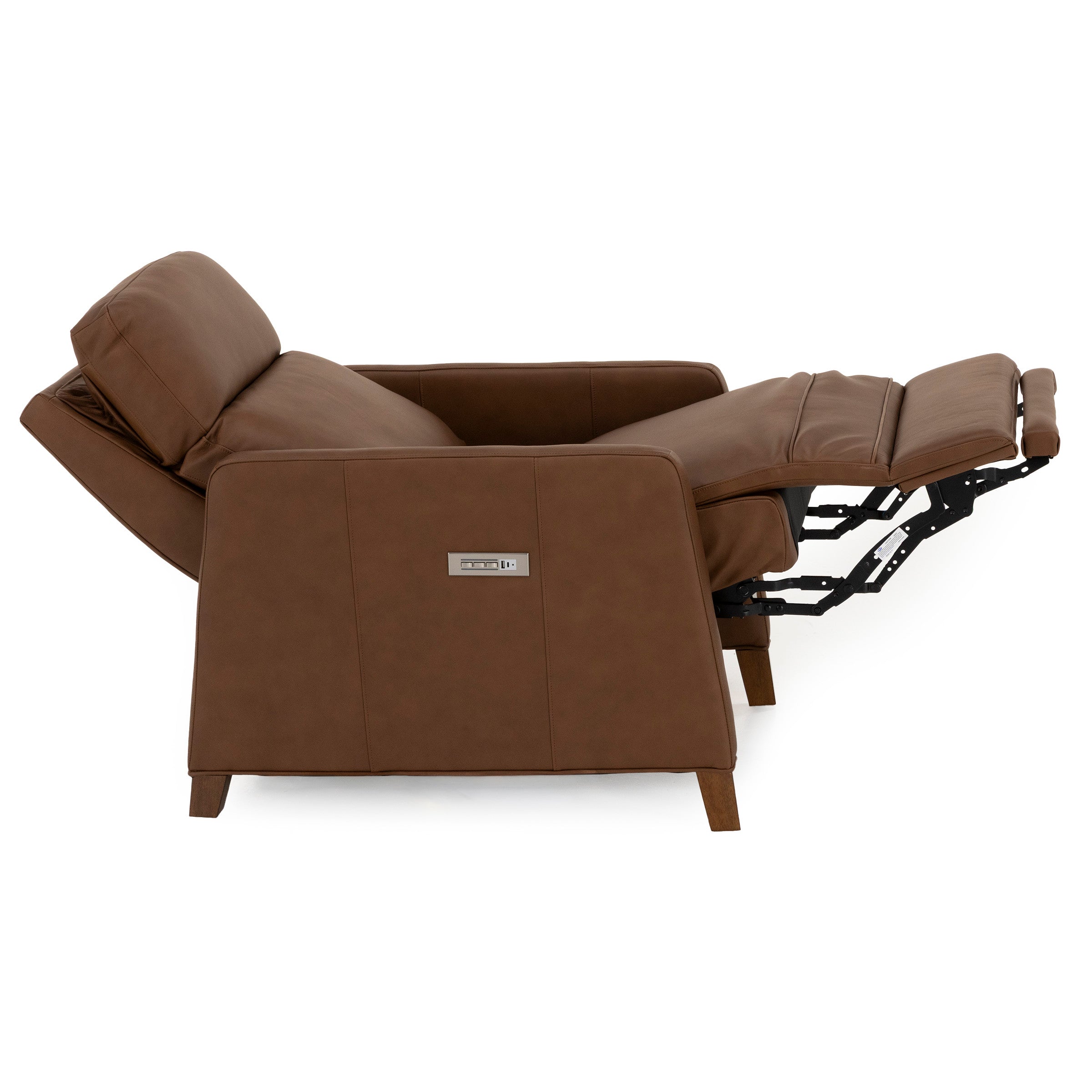 Jaime Leather Fully Loaded Zero Gravity High Leg Recliner