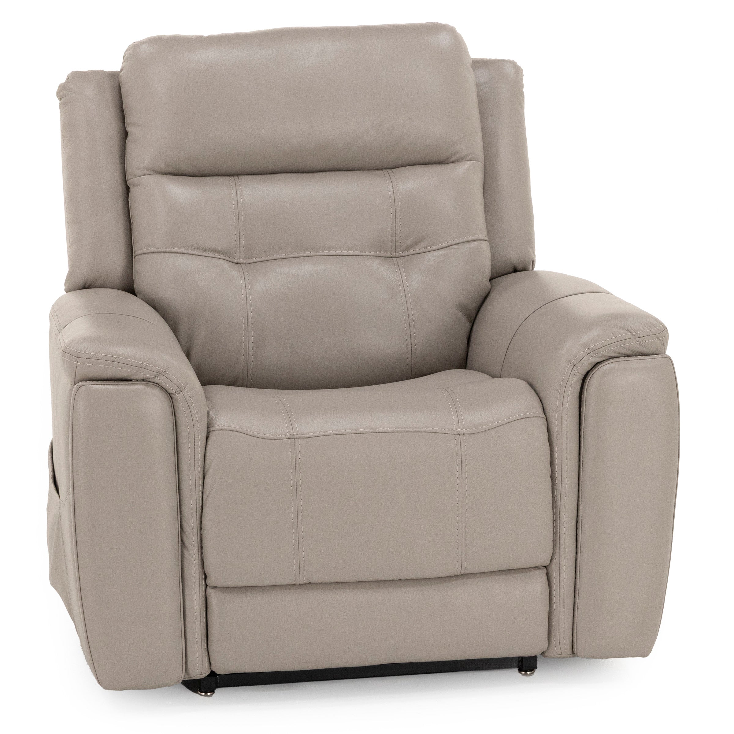 Quinn Leather Fully Loaded Lift Chair With Heat And Hidden Cupholders (FDA Class II Medical Device)