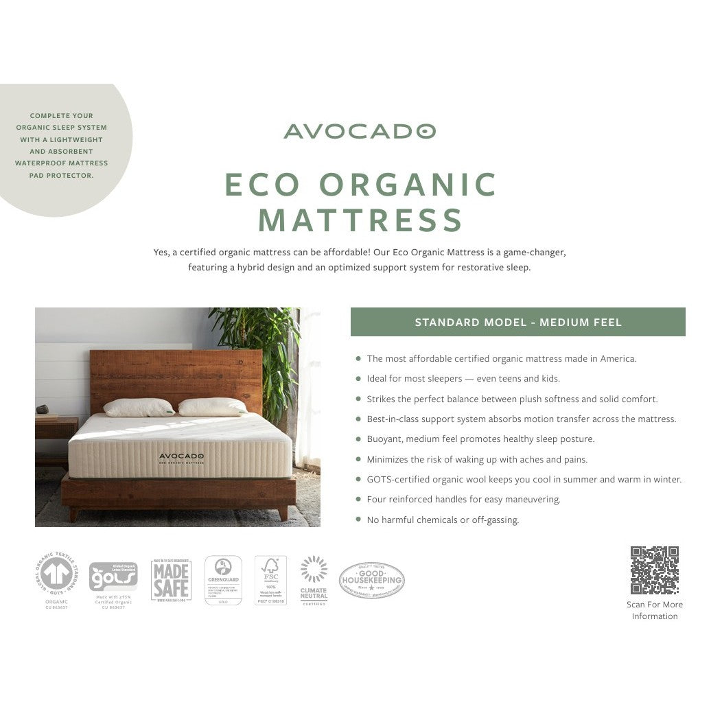 Avocado Eco Organic Mattress