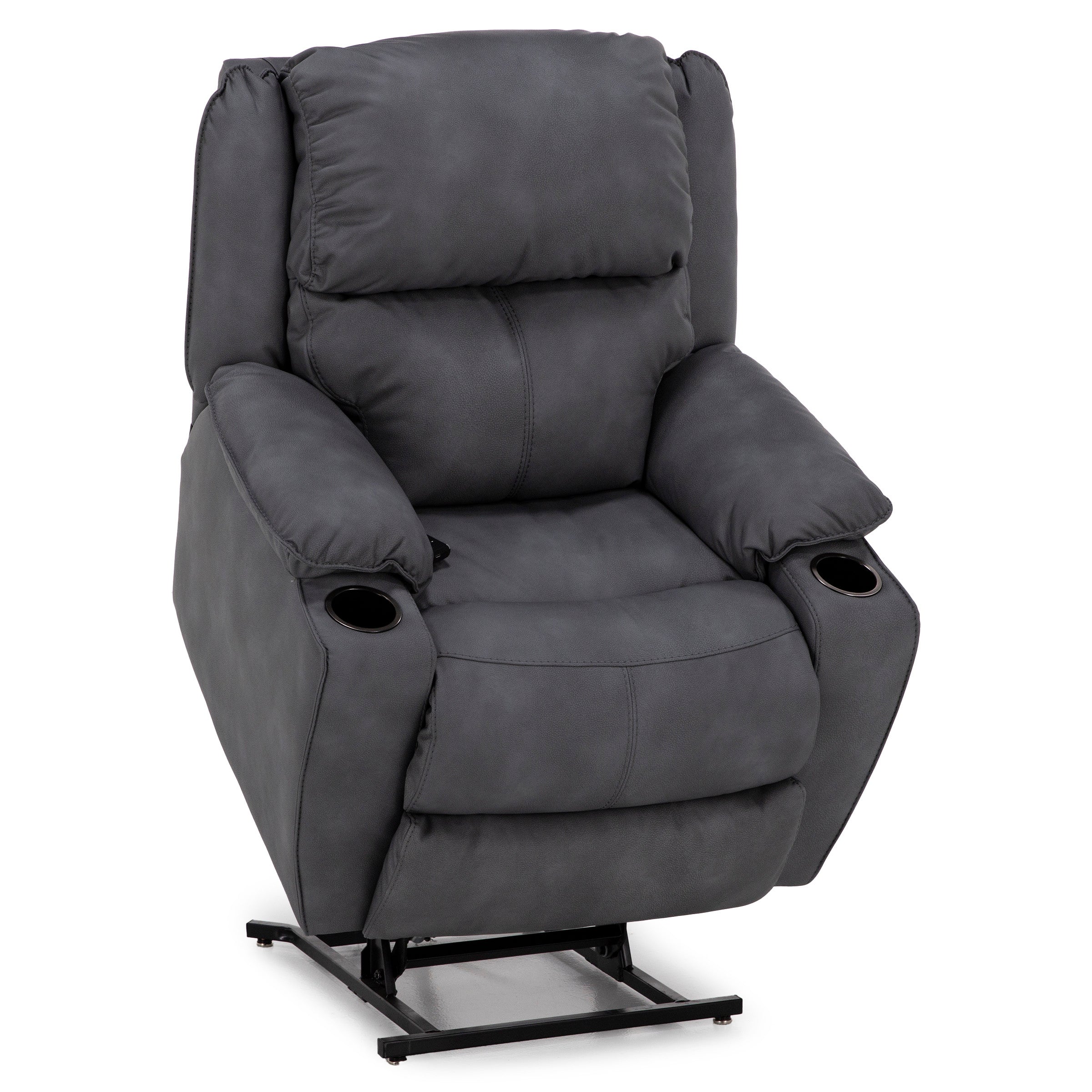 Rocky Zero Gravity Lift Chair in Reliapel™ Fabric with Cupholders