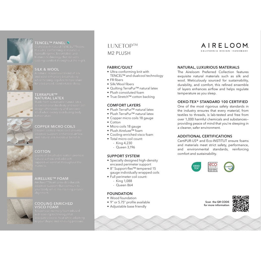 2026 Edition Aireloom Luxetop M2 Plush