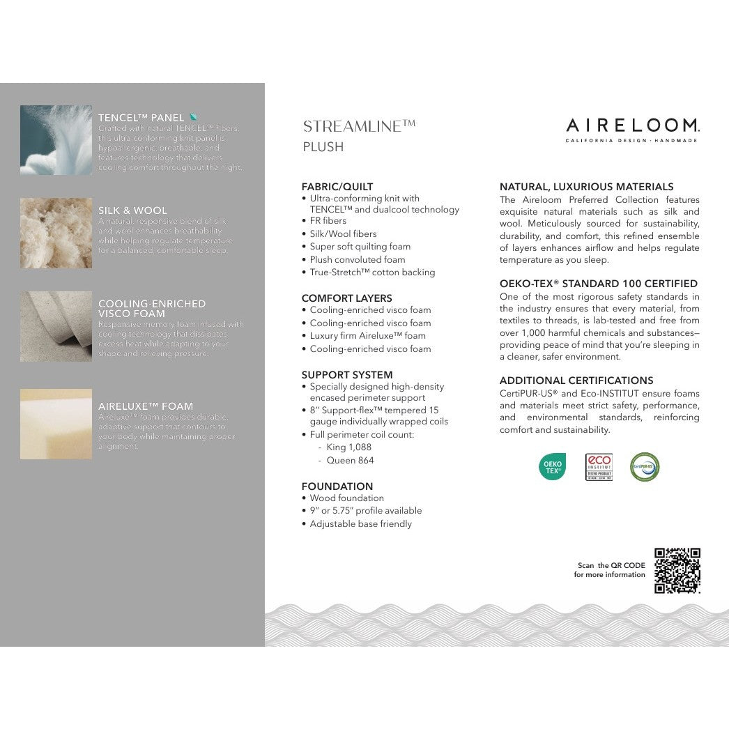 2026 Edition Aireloom Streamline Plush