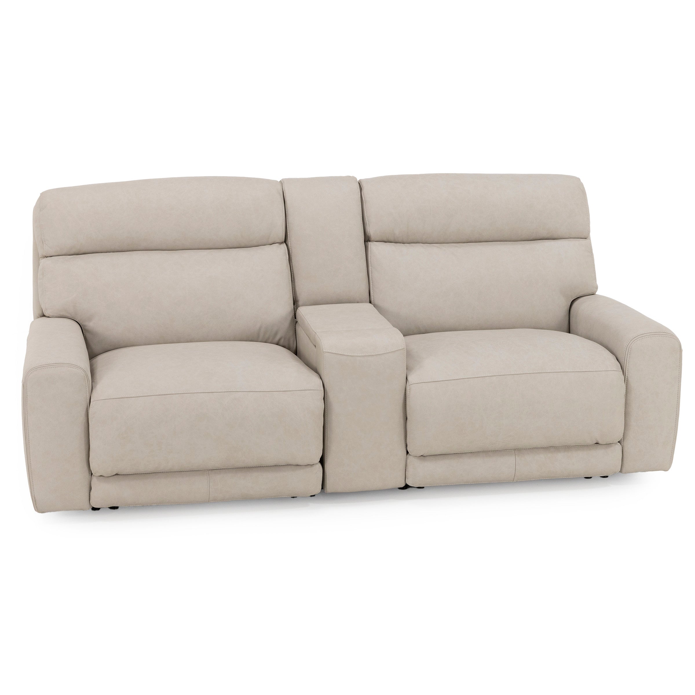 Morrow 3-Pc. Leather Fully Loaded Zero Gravity Reclining Console Loveseat