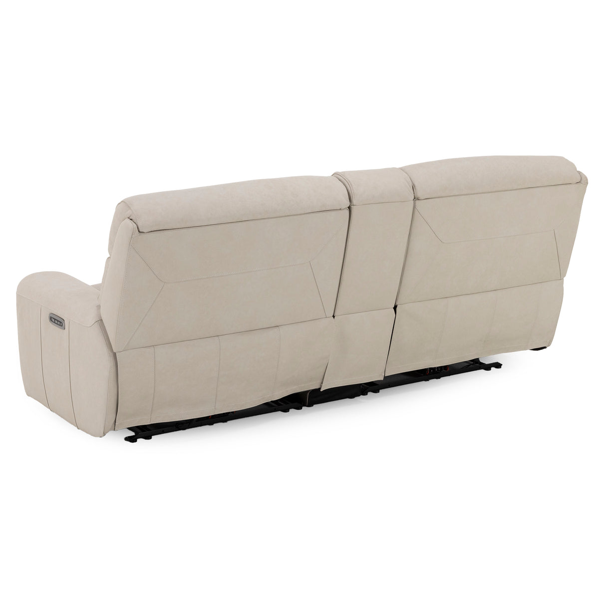 Morrow 3-Pc. Leather Fully Loaded Zero Gravity Reclining Console Loveseat