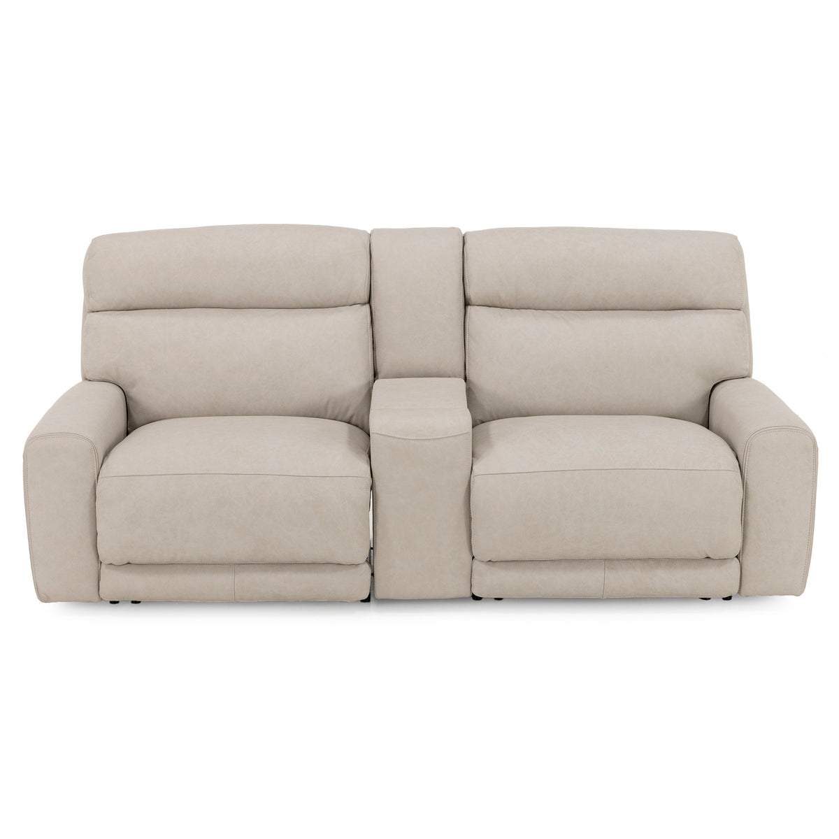 Morrow 3-Pc. Leather Fully Loaded Zero Gravity Reclining Console Loveseat